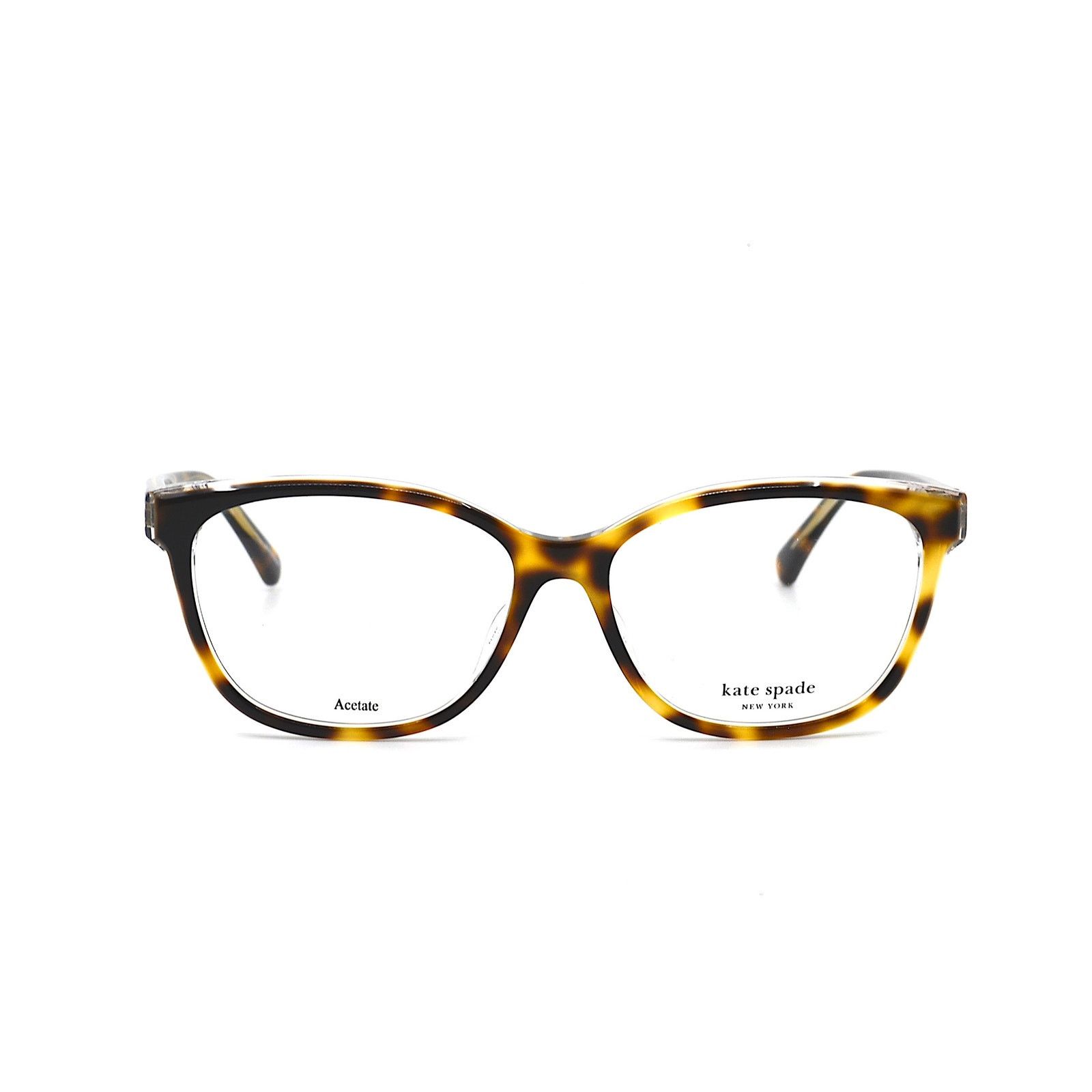 Kate Spade NEW KATE SPADE KATTALIN/F 086 HAVANA EYEGLASSES FRAME Size ONE SIZE - 3 Thumbnail