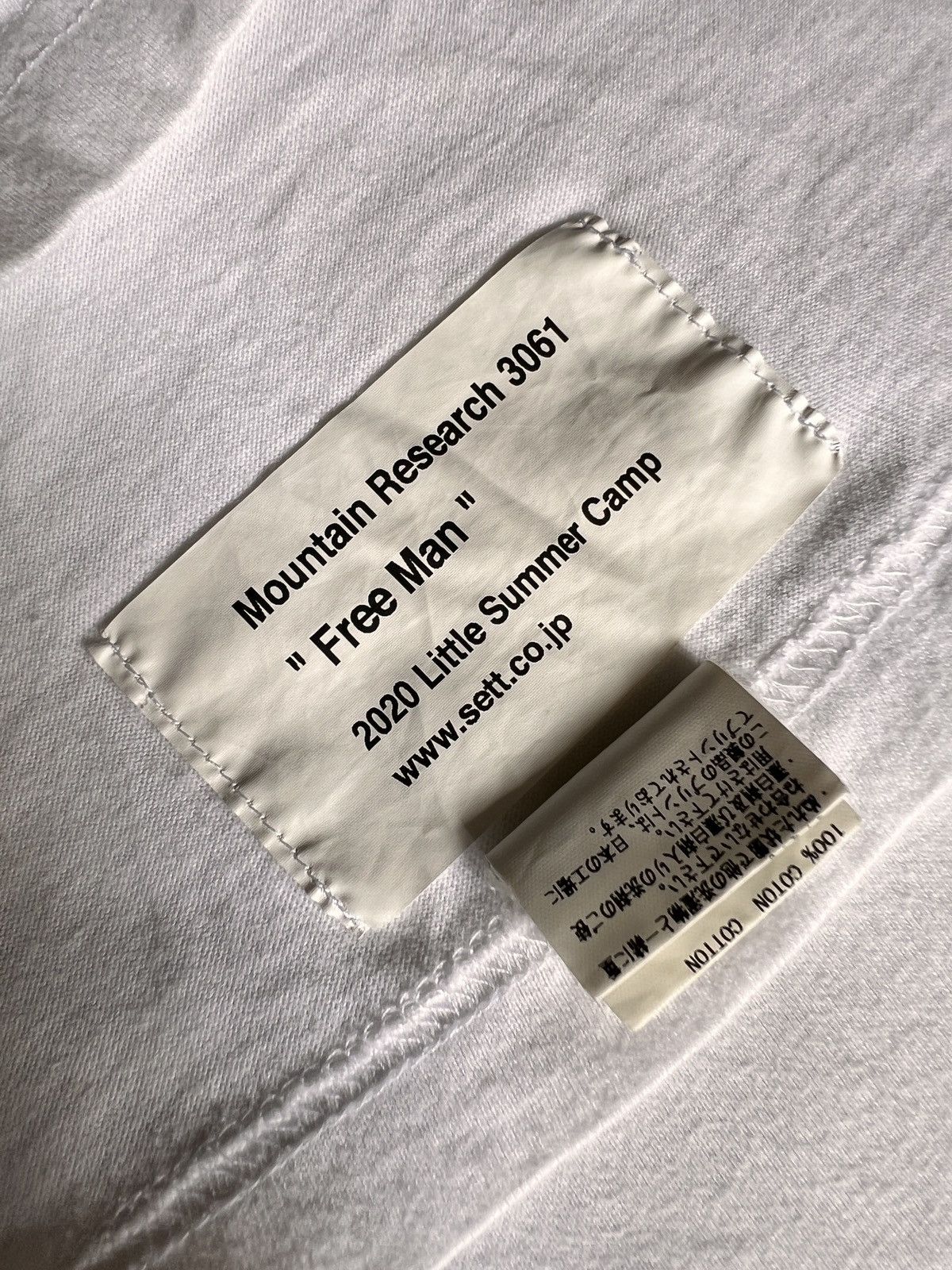 General Research × Hiroshi Fujiwara × Mountain Research Mountain Research 3016 “Freeman” Tshirt Size US L / EU 52-54 / 3 - 8 Thumbnail