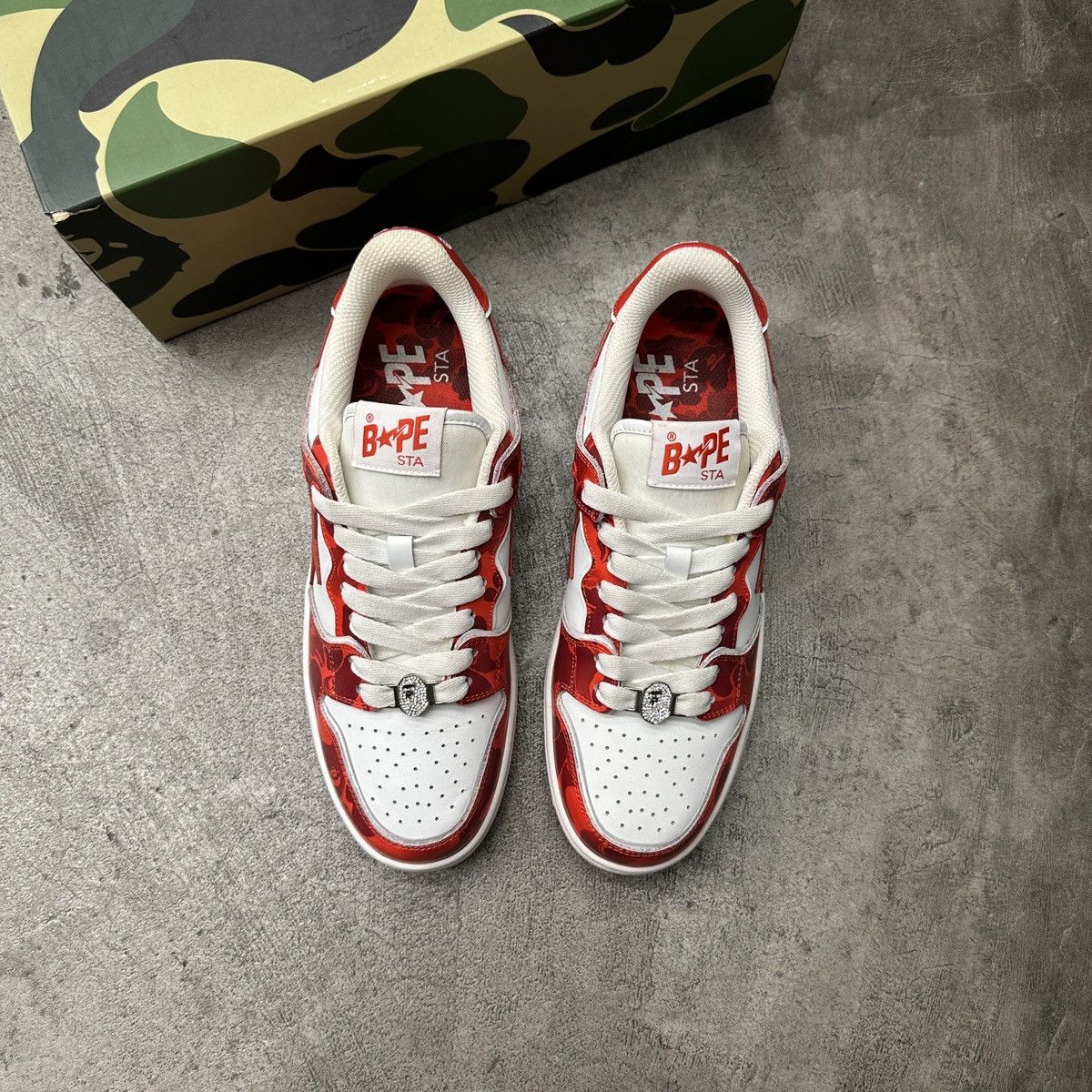 Bape A Bathing APE Clutch Sta SK8 Size US 9 / EU 42 - 2 Thumbnail