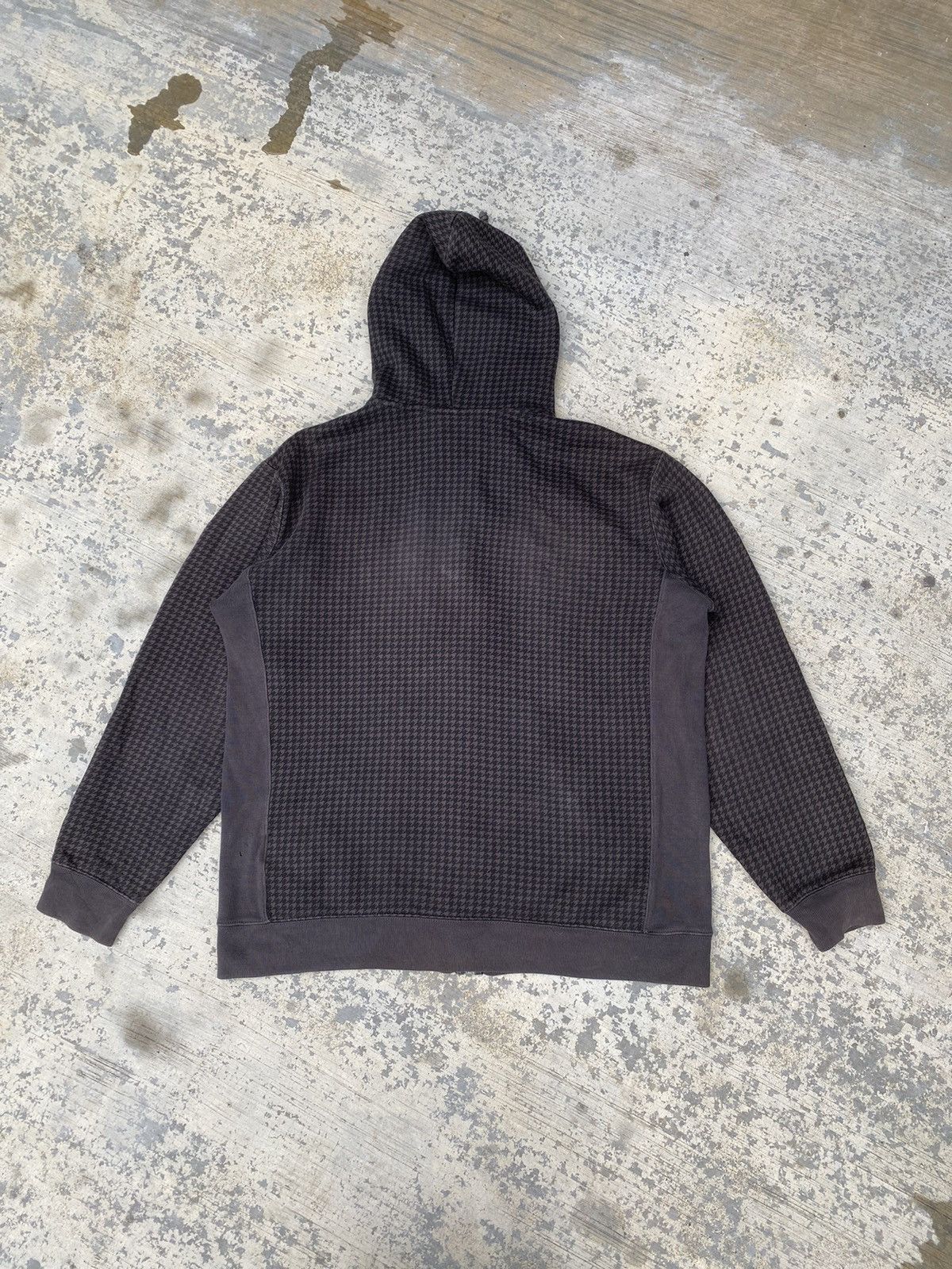 Columbia AW Columbia Houndstooth distressed zip up hoodies Size US XL / EU 56 / 4 - 2 Thumbnail