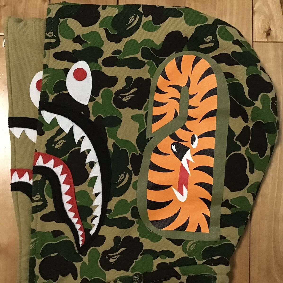 Bape BAPE Double Shark full zip hoodie ABC camo a bathing ape Size US M / EU 48-50 / 2 - 5 Thumbnail