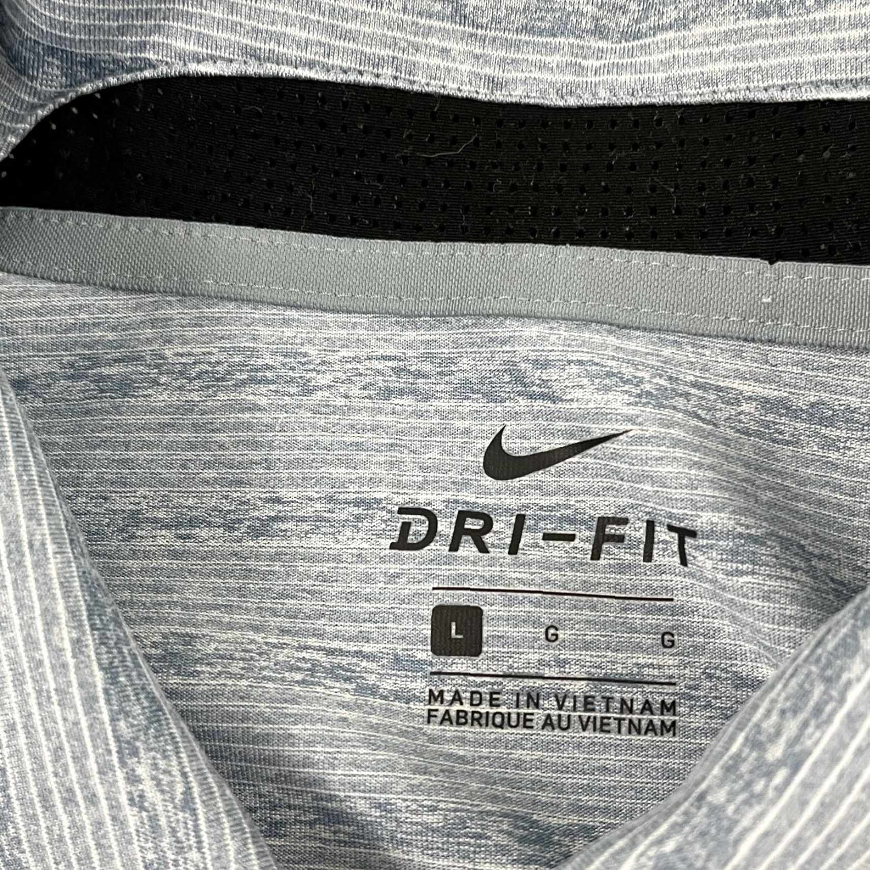 Nike Nike Golf Polo Shirt Mens Large Blue Performance Stretch PA Size US L / EU 52-54 / 3 - 4 Thumbnail