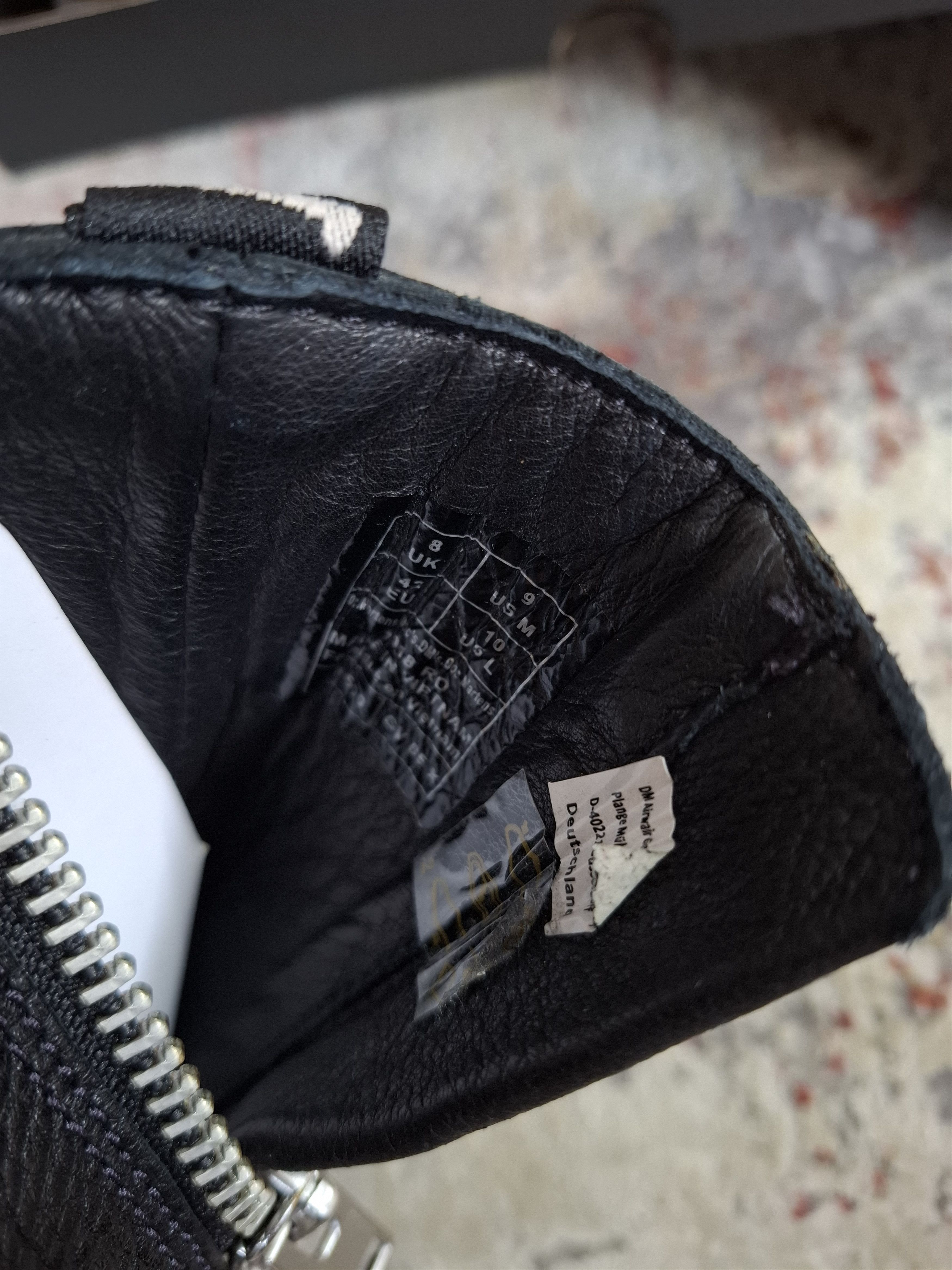 Dr. Martens × Rick Owens Rick Owens x Dr. Martens 1918 boots Size US 9 / EU 42 - 7 Thumbnail