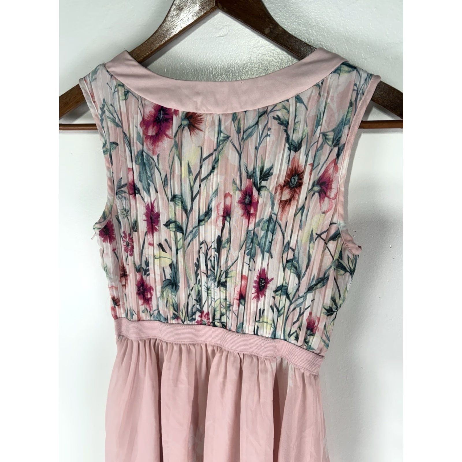 Vintage Rare Editions Multi Floral Dress Womens Size 12 Fit & Flare Midi Velvet? Size XL / US 12-14 / IT 48-50 - 5 Thumbnail