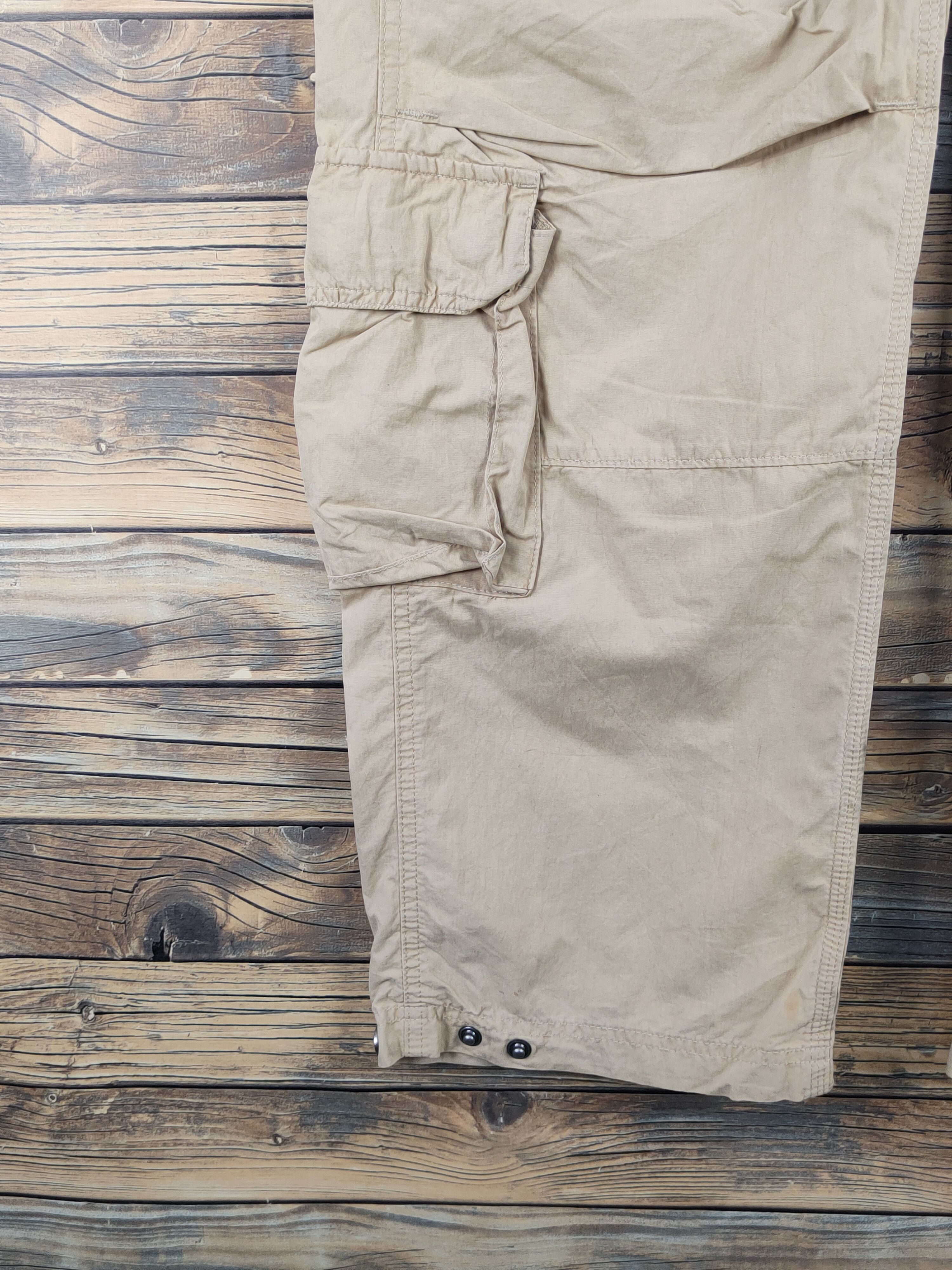 Gap Gap Beige Multipocket Tactical Cargo Pants #W1624 Size US 38 / EU 54 - 4 Thumbnail