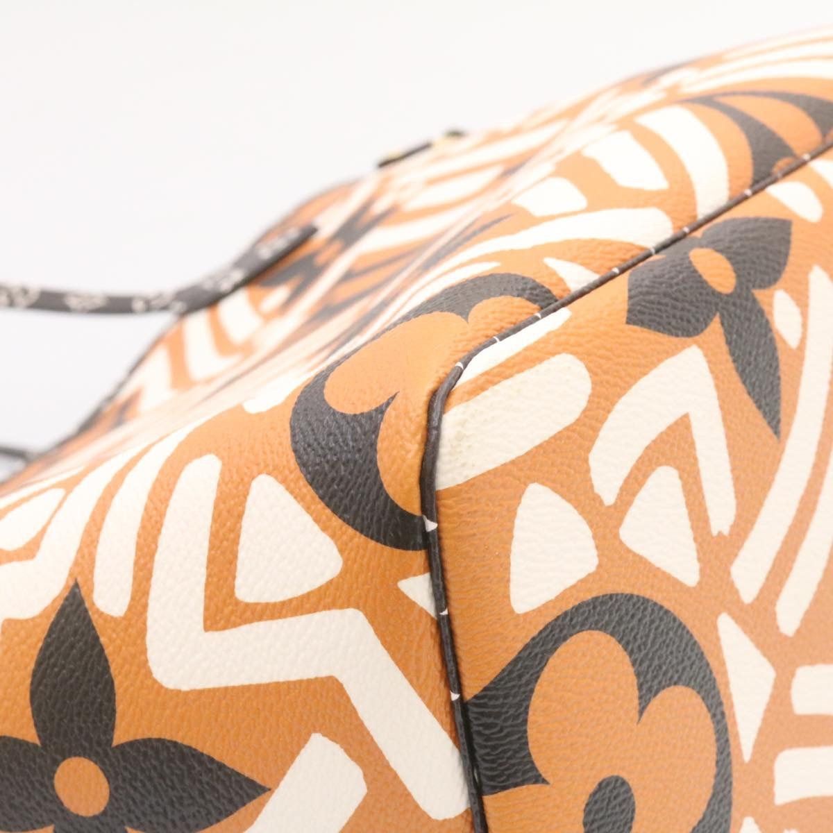 Louis Vuitton LOUIS VUITTON Monogram Giant Neverfull MM Tote Bag Caramel Size ONE SIZE - 14 Thumbnail