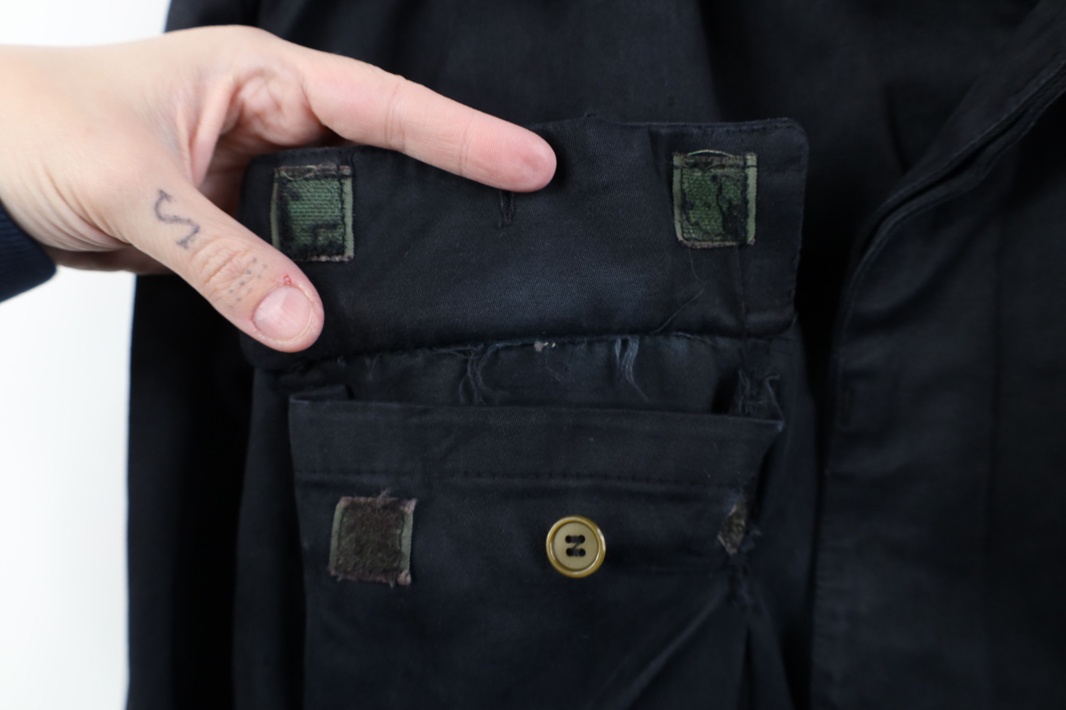 Vintage Vintage 70s Streetwear Military Field BDU Chore Jacket Size US L / EU 52-54 / 3 - 6 Thumbnail