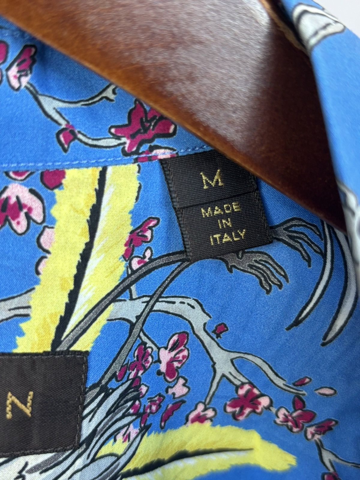 Louis Vuitton Louis Vuitton Crane Hawaii Shirt Size US M / EU 48-50 / 2 - 10 Thumbnail