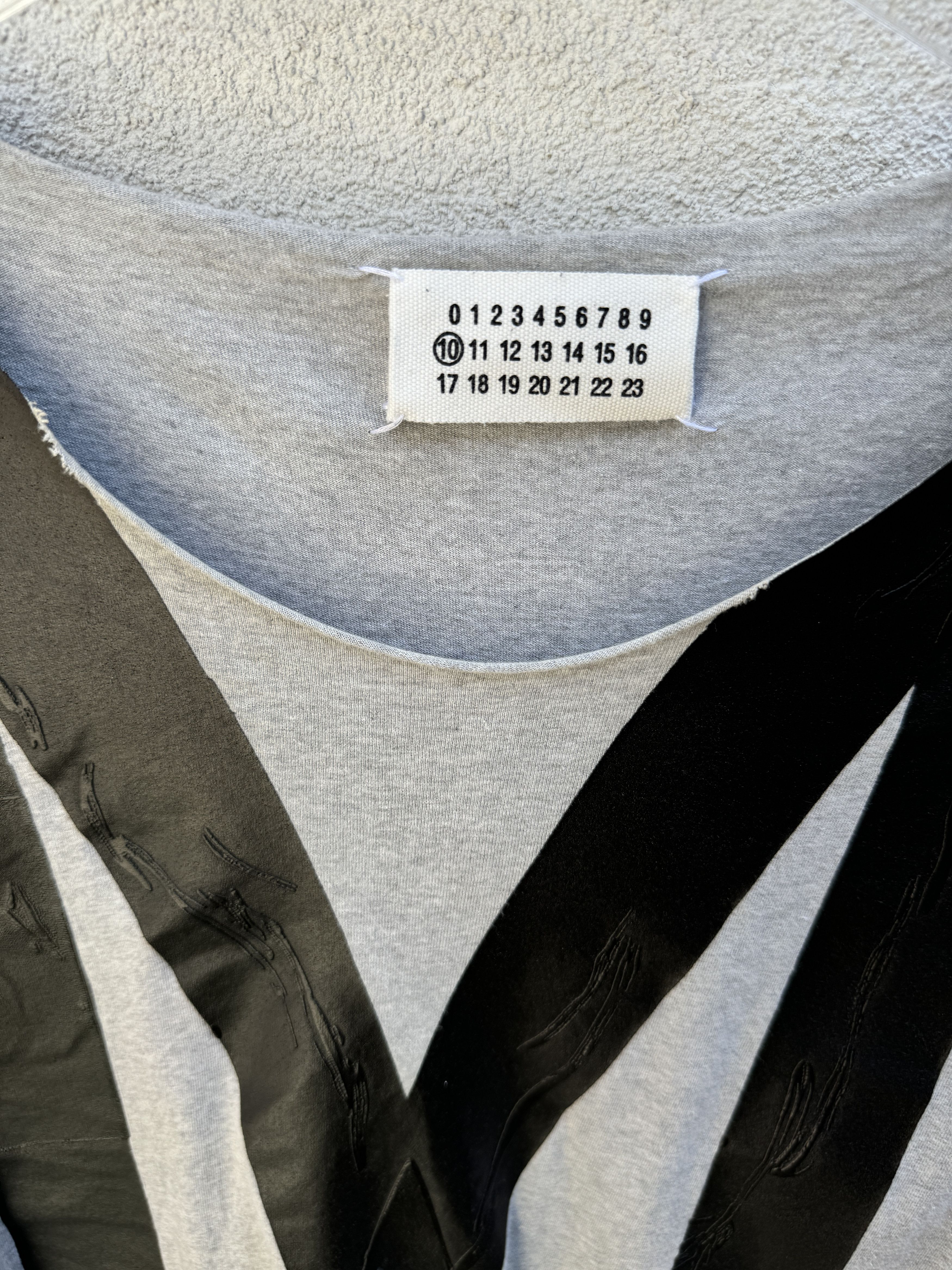 Maison Margiela Maison Margiela Vintage Grey Lonsleeve T-shirt Fall 2006 Size US M / EU 48-50 / 2 - 4 Thumbnail