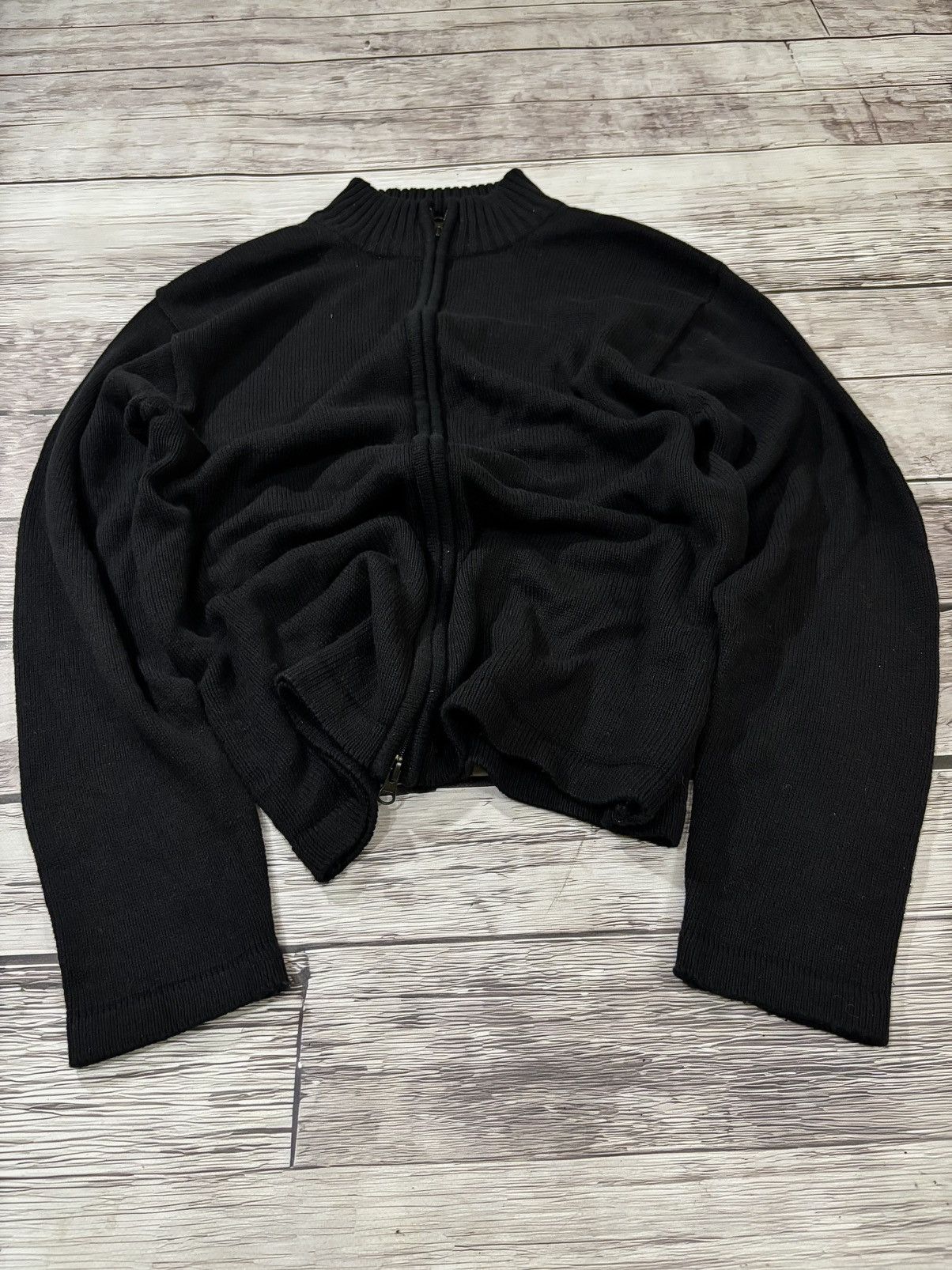 Japanese Brand × Junya Watanabe × Yohji Yamamoto Vintage Streetwear Kapital Style Sweater Zip Hoodie 90s Size US M / EU 48-50 / 2 - 3 Thumbnail