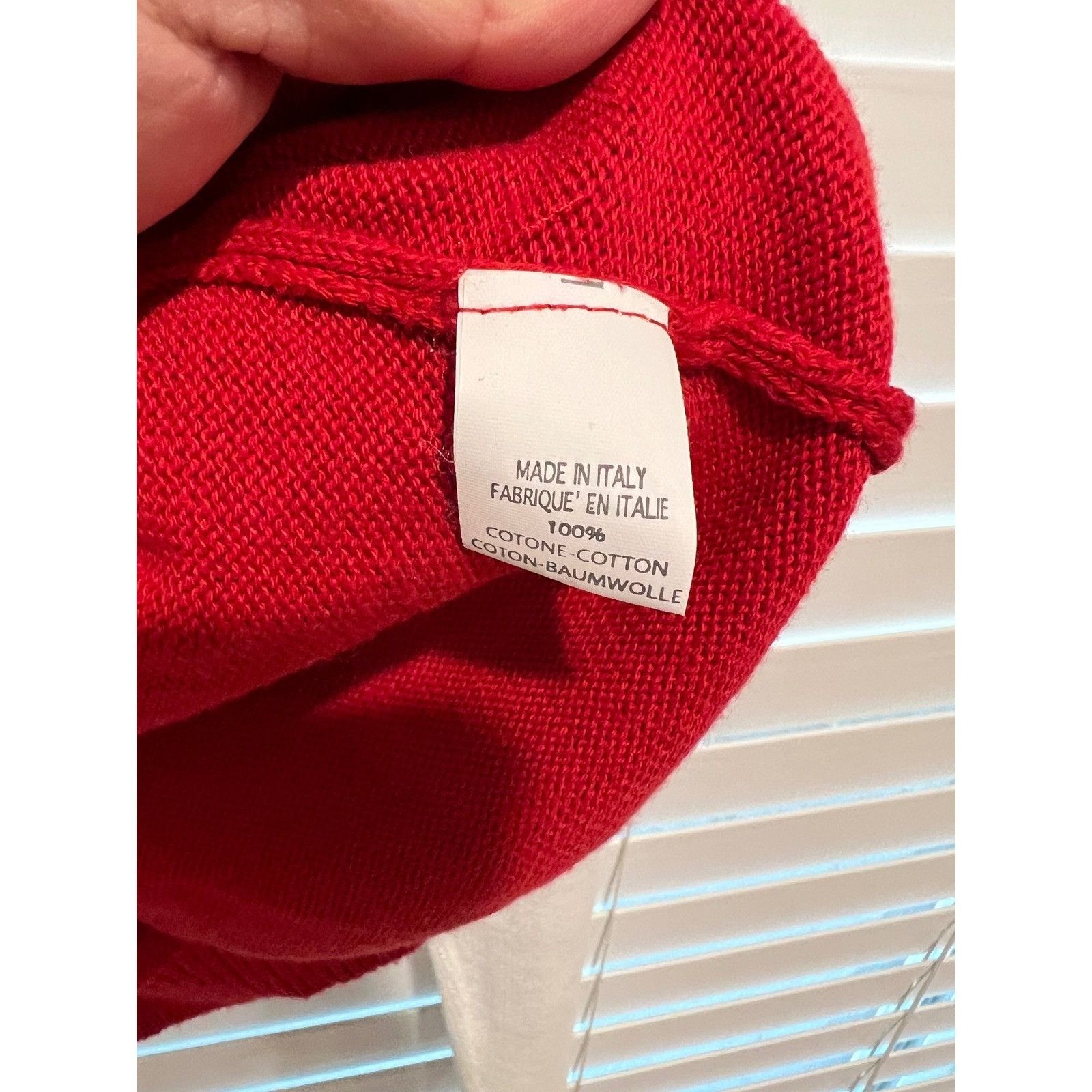 Brandy Melville Brandy Melville Striped Knit Sweater Crew Neck Red White Top Size S / US 4 / IT 40 - 3 Thumbnail