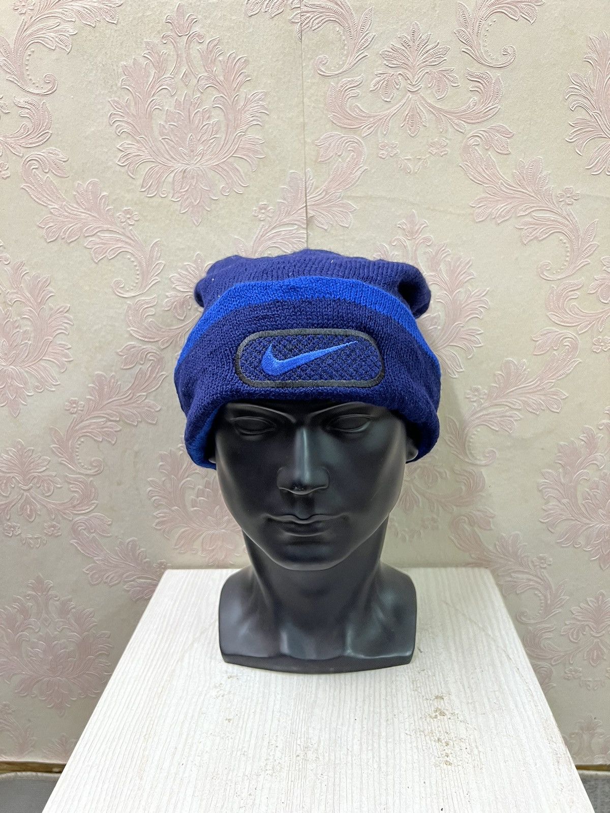 Nike Vintage Nike Swoosh Beanie hats Size ONE SIZE - 2 Thumbnail
