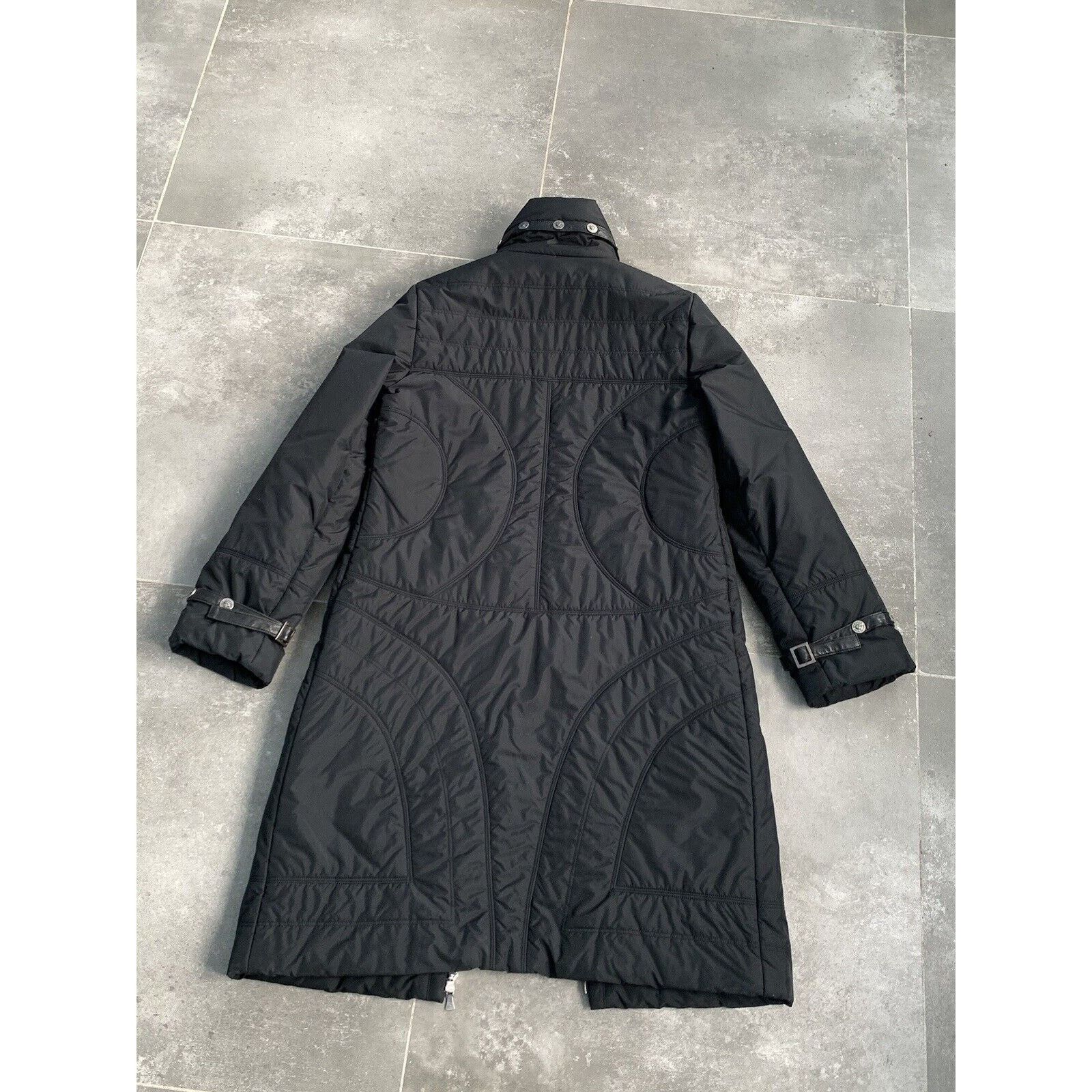 Versace Jeans Couture Women's VERSACE Medusa LEATHER TRIM Long Parka Jacket Coat M Size M / US 6-8 / IT 42-44 - 17 Thumbnail