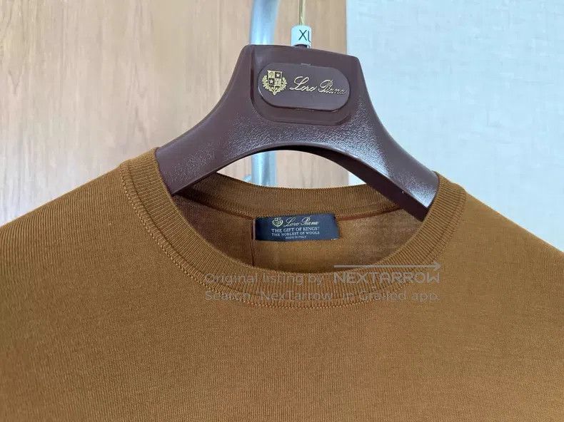 Loro Piana Loro Piana Ceiling Fabric GOK 12 Micron Knit Top Size US XXL / EU 58 / 5 - 2 Thumbnail