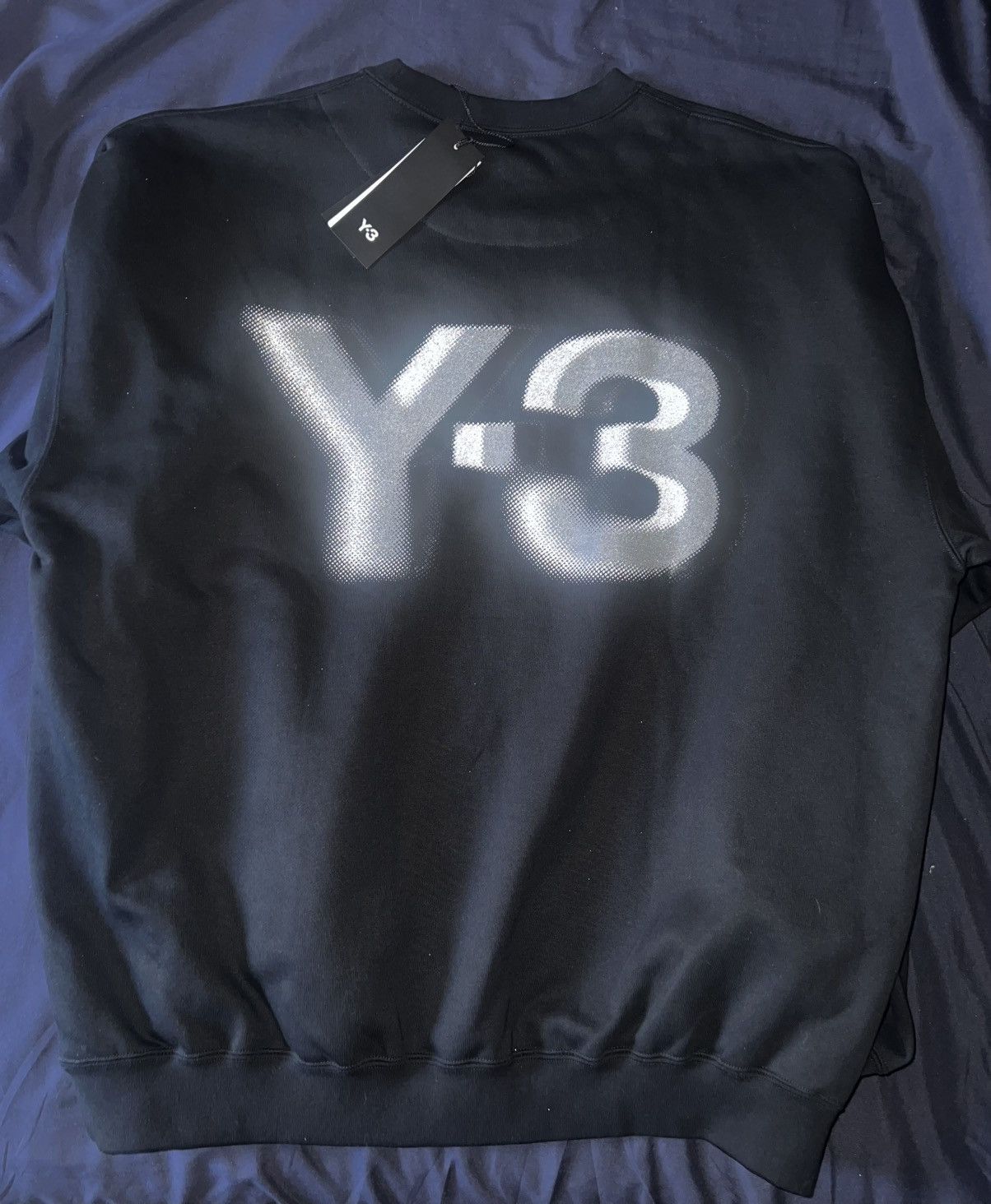 Yohji Yamamoto Adidas y3 logo crewneck Size US L / EU 52-54 / 3 - 6 Thumbnail
