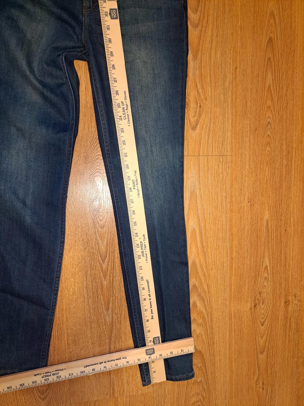 H&M H&M Jeans Womens Size 8 Blue Cotton Blend Size 30" / US 8 / IT 44 - 7 Thumbnail