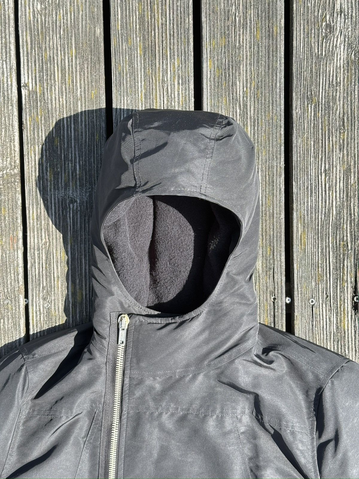 Rick Owens Rick Owens FW2011 Nylon Coat / Technical Hood Size US L / EU 52-54 / 3 - 4 Thumbnail