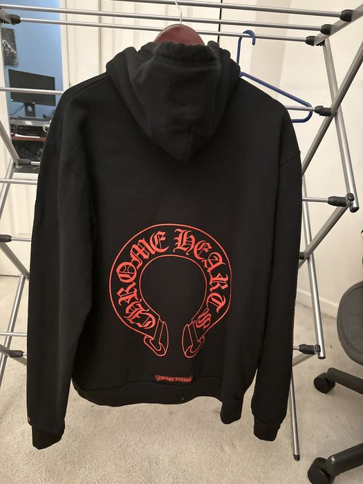 Red Chrome Hearts Hoodie