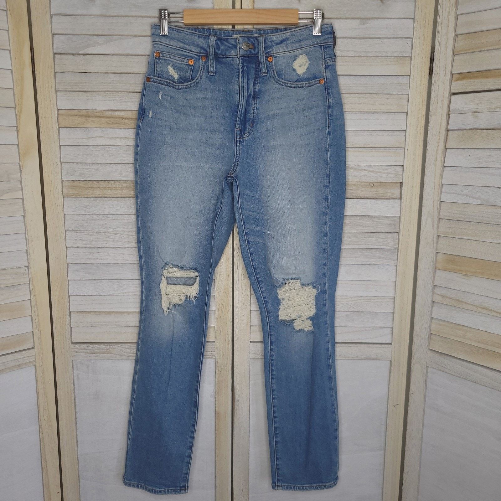 Madewell Madewell Jeans Womens 26T The Curvy Perfect Vintage Jean Size 28" / US 6 / IT 42 - 1 Thumbnail