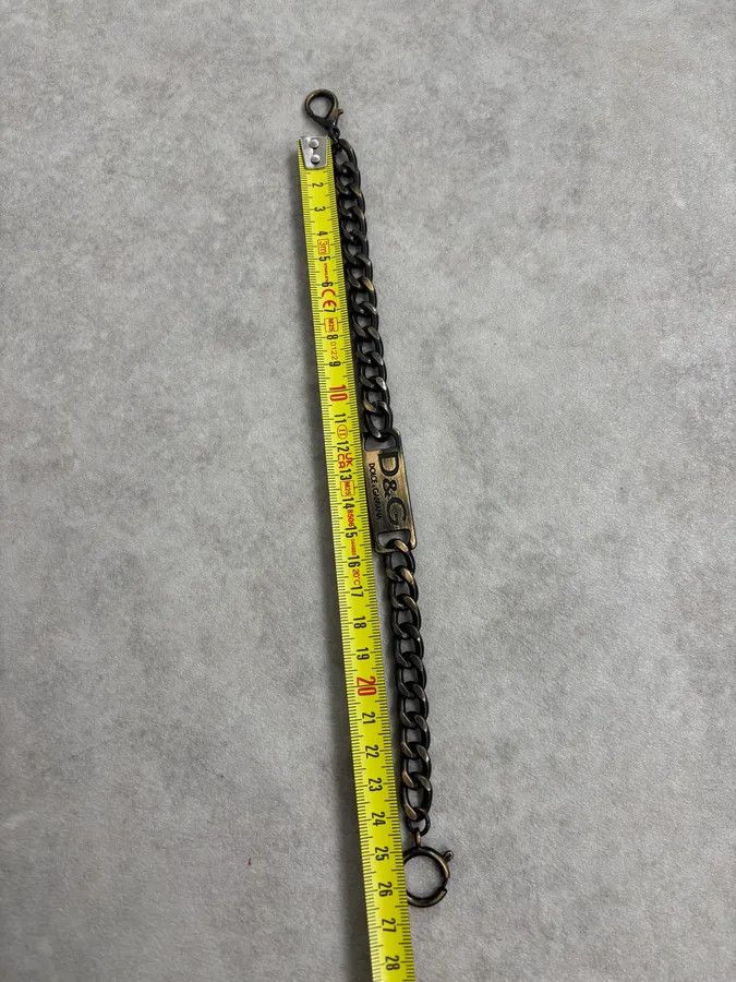 Dolce & Gabbana AW2003 Dolce & Gabbana Plaque Logo Wallet Chain Size ONE SIZE - 6 Thumbnail