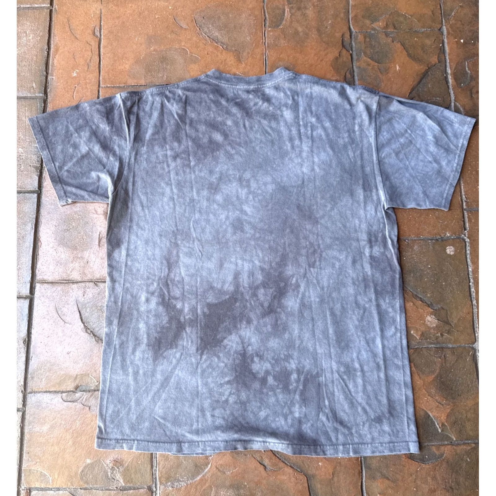 The Mountain The Mountain Distortions Zombie Mummy Monster T-Shirt Large Gray Cotton Knit Short Sleeve Crew Neck Men Regular Size US L / EU 52-54 / 3 - 3 Thumbnail