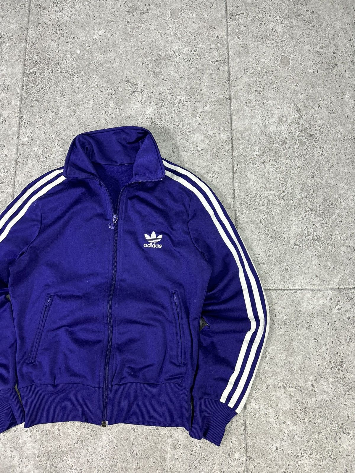 Adidas × Vintage Vintage Retro Zip Up Adidas Originals 3 Stripes Cropped Y2K Size US S / EU 44-46 / 1 - 3 Thumbnail