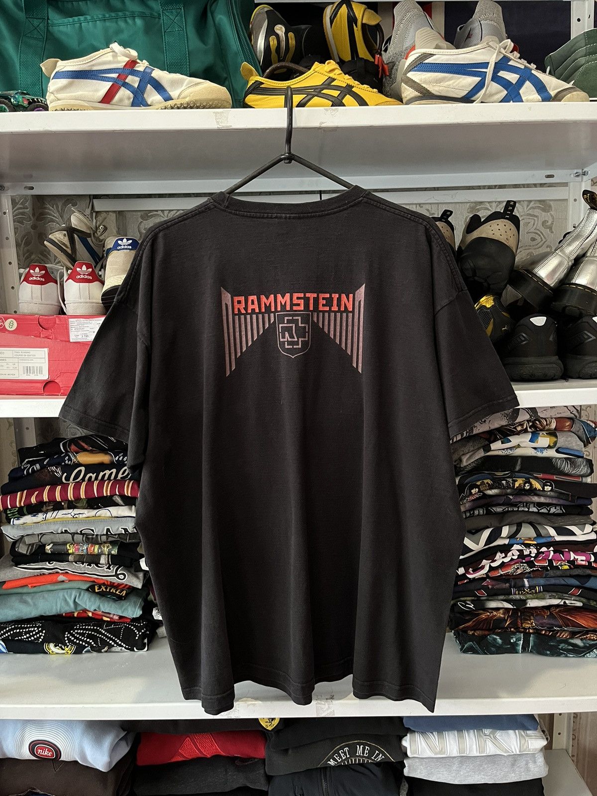 Band Tees Rammstein T-shirt vintage rock band tee size XLarge Size US XL / EU 56 / 4 - 6 Thumbnail