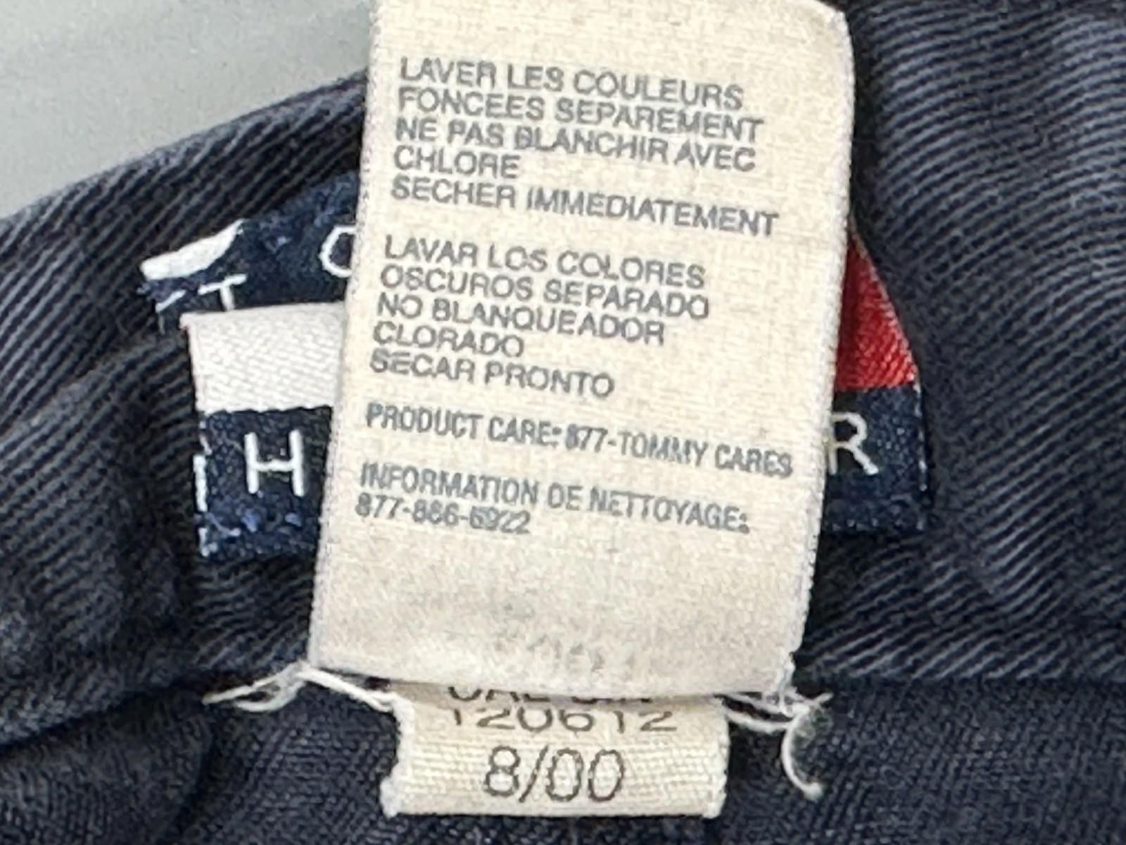 Tommy Hilfiger Tommy Hilfiger Vintage Men's 38/32 Blue Chinos Size US 38 / EU 54 - 8 Thumbnail