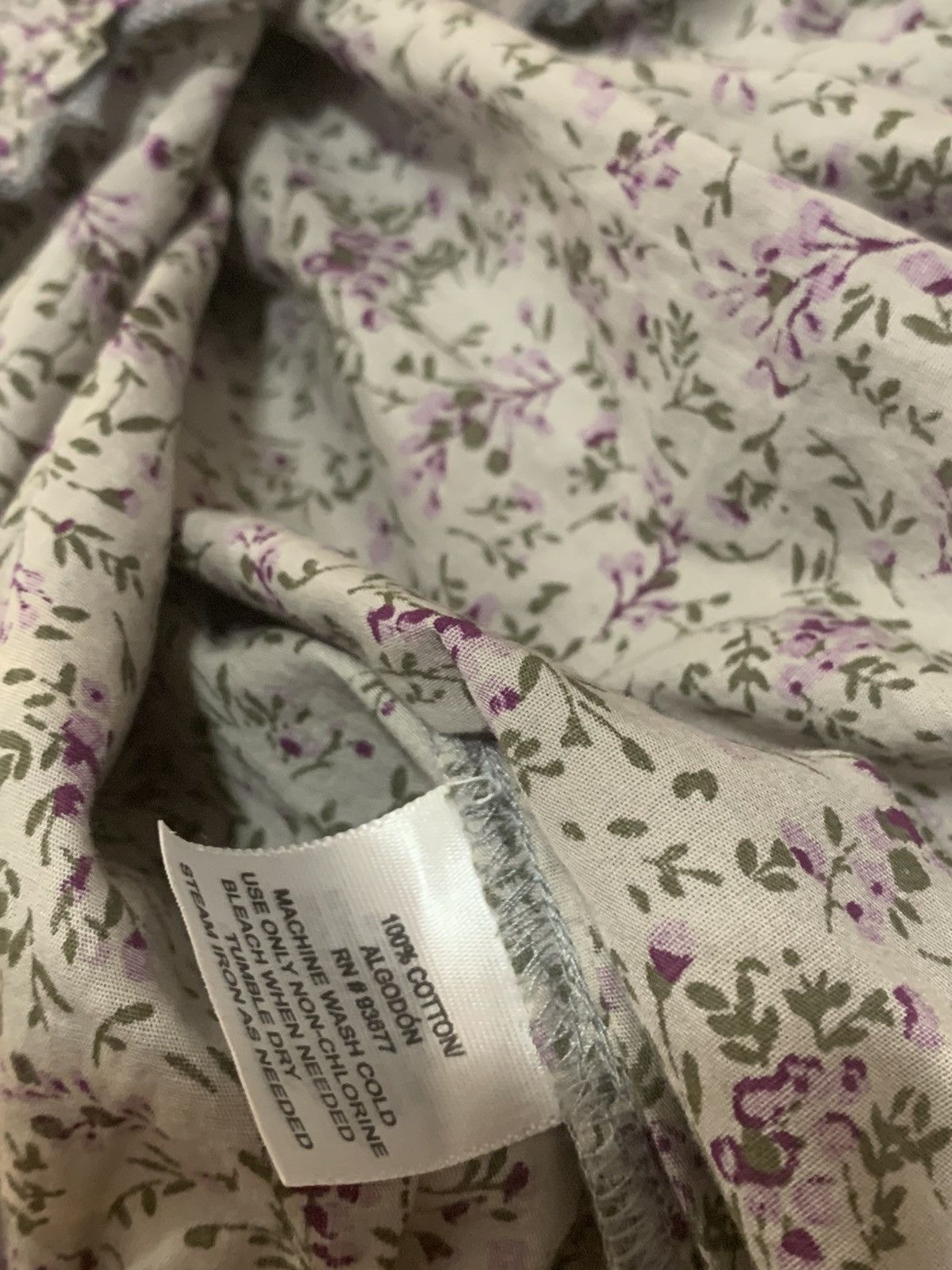 Other SzM (W’s)- A.N.A A New Approach Floral Print V-Neck Blouse Size M / US 6-8 / IT 42-44 - 14 Thumbnail