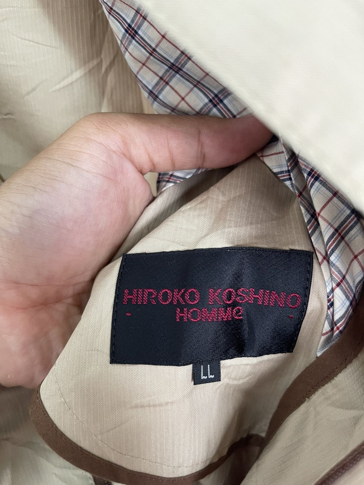 Hiroko Koshino Homme × Japanese Brand × Vintage VINTAGE HIROKO KOSHINO HOMME Size US L / EU 52-54 / 3 - 3 Thumbnail