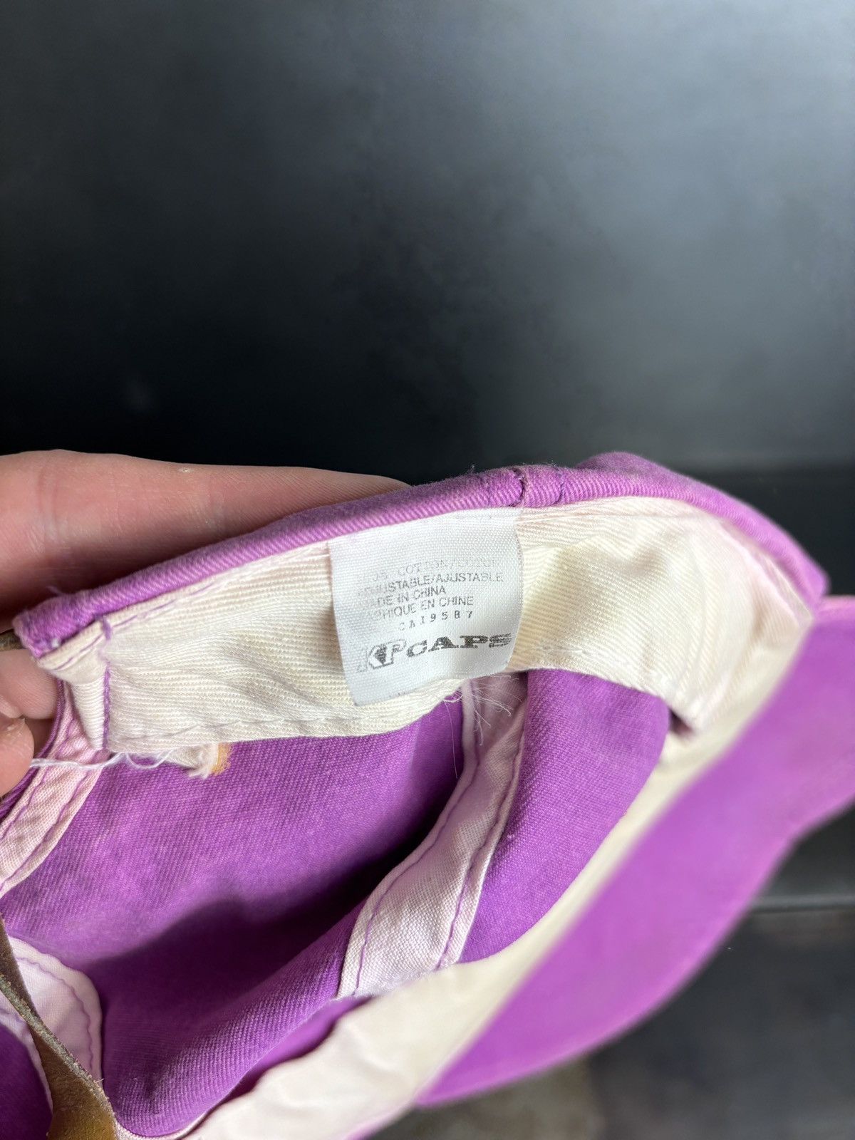 Vintage 1990s Strapback Cap Faded Long Brim Vintage Toronto Star 90s Size ONE SIZE - 8 Thumbnail