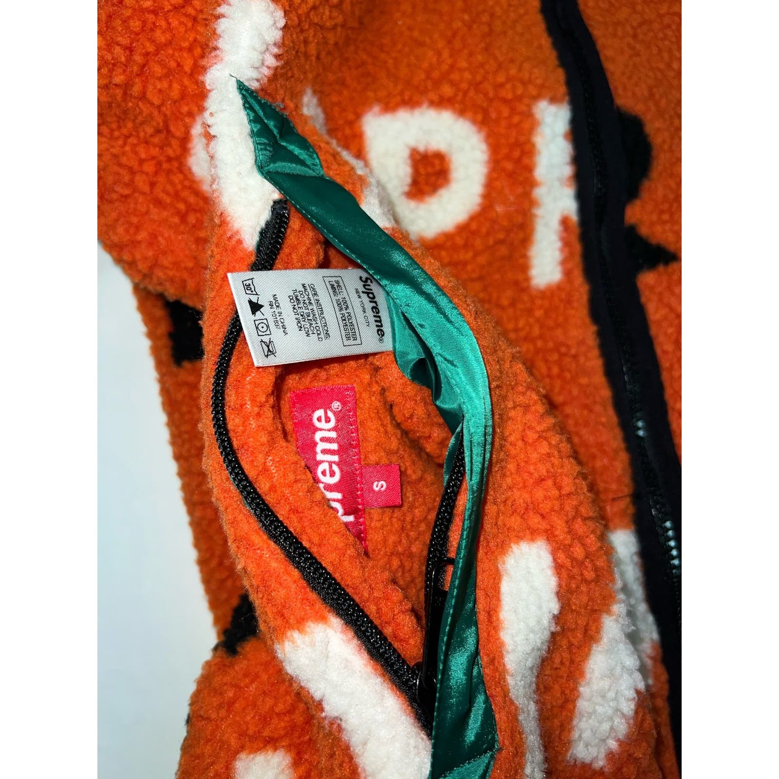 Supreme Supreme Reversible Logo Windstopper Fleece Jacket Size US S / EU 44-46 / 1 - 3 Thumbnail