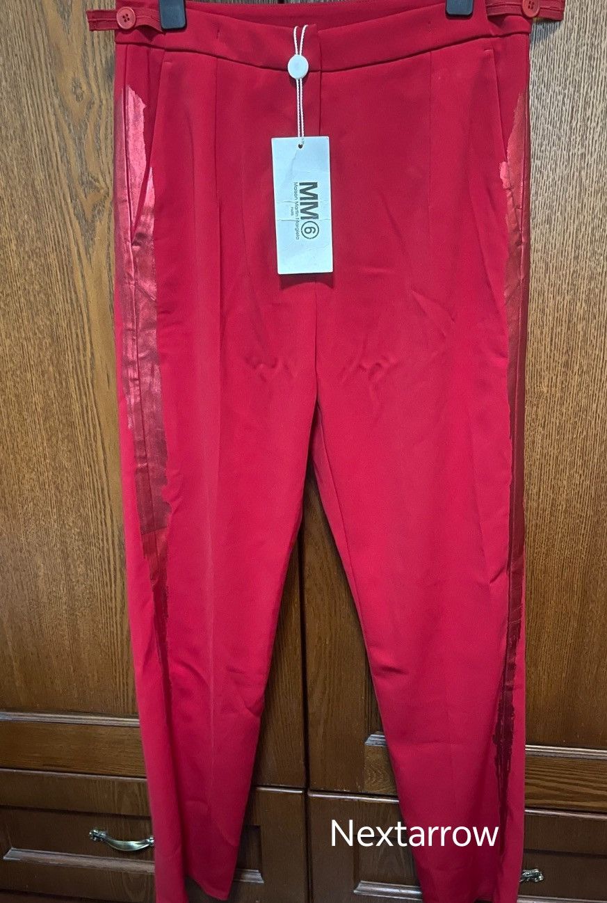 Maison Margiela Painted Dress Pants For Women 2412-Nextarrow