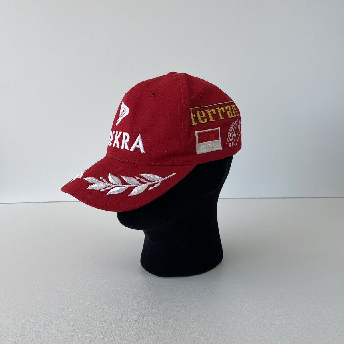 Ferrari Ferrari 1996 F1 Dekra Michael Schumacher Team Vintage Cap Size ONE SIZE - 1 Thumbnail