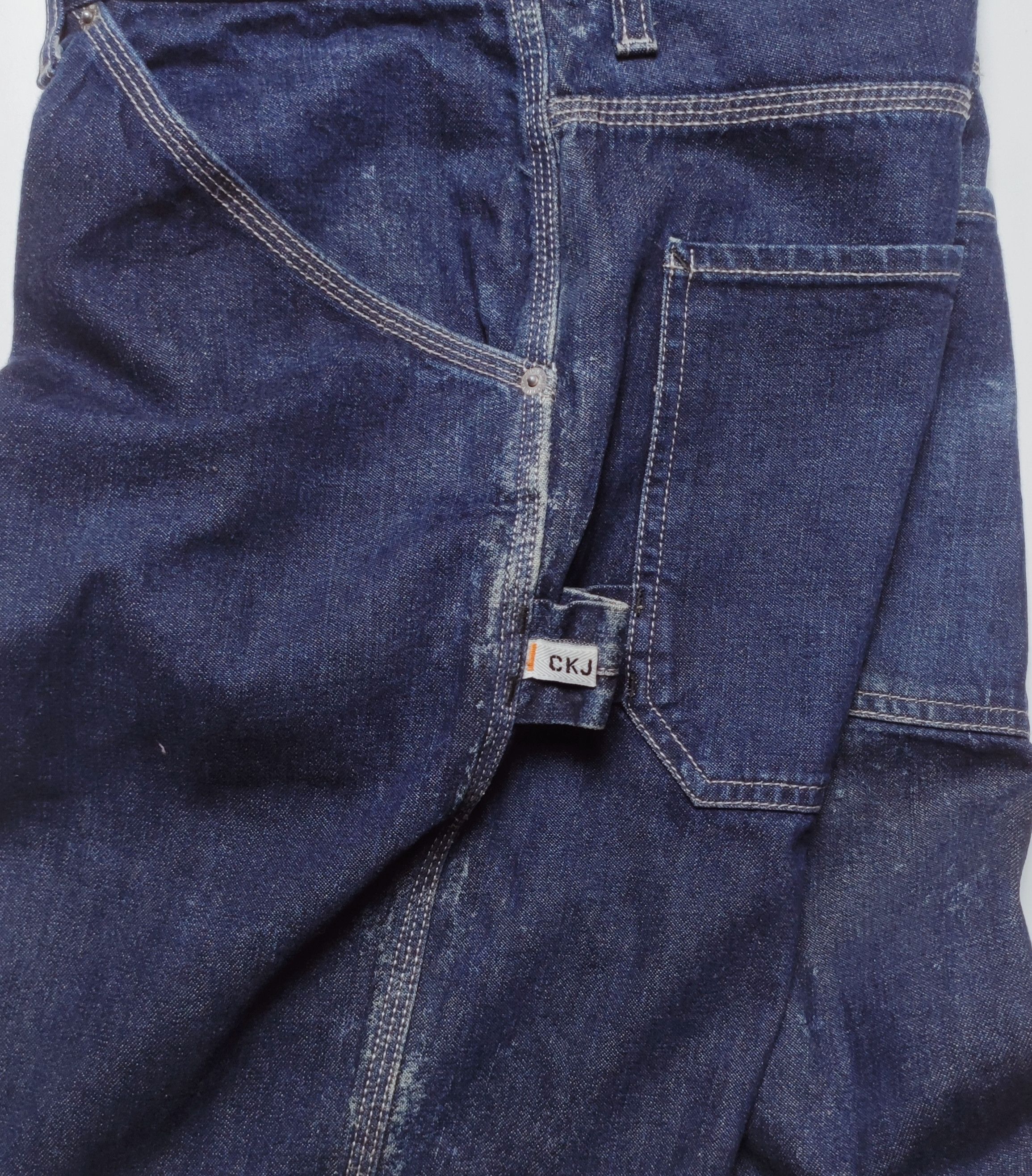 Vintage Calvin Klein CKJ Denim Carpenter Workwear Jeans