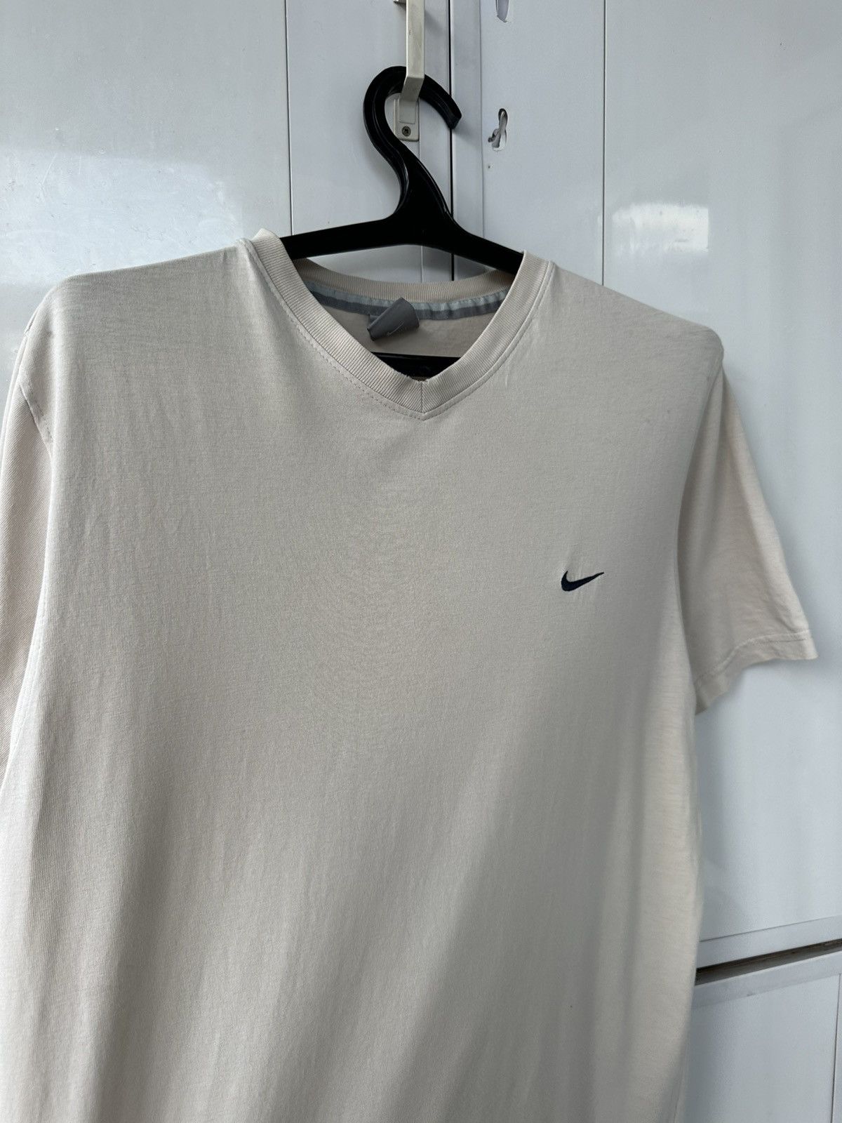 Nike Vintage Beige Nike T-shirt Logo Size US M / EU 48-50 / 2 - 6 Thumbnail