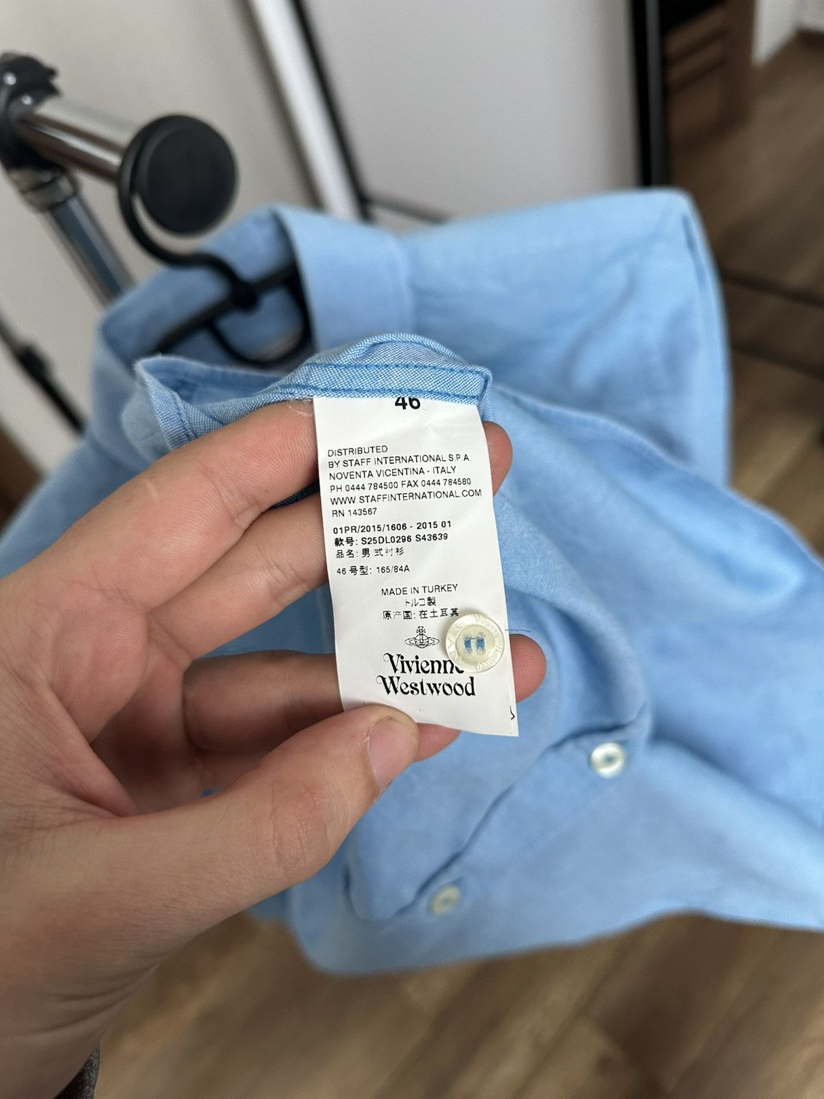 Vivienne Westwood Vivienne Westwood Shirt Button Up Long Sleeve Size US S / EU 44-46 / 1 - 13 Thumbnail