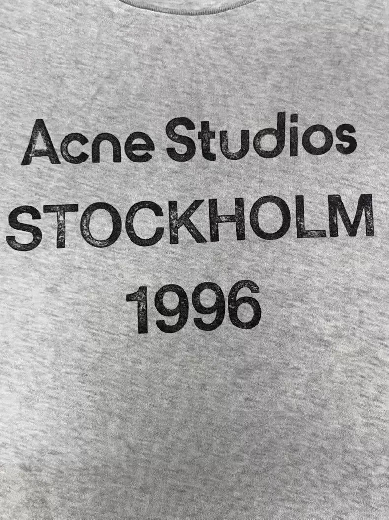 Acne Studios Acne Studios 1996 series letter print casual crewneck shor Size XXS / US 00 / IT 34 - 3 Thumbnail