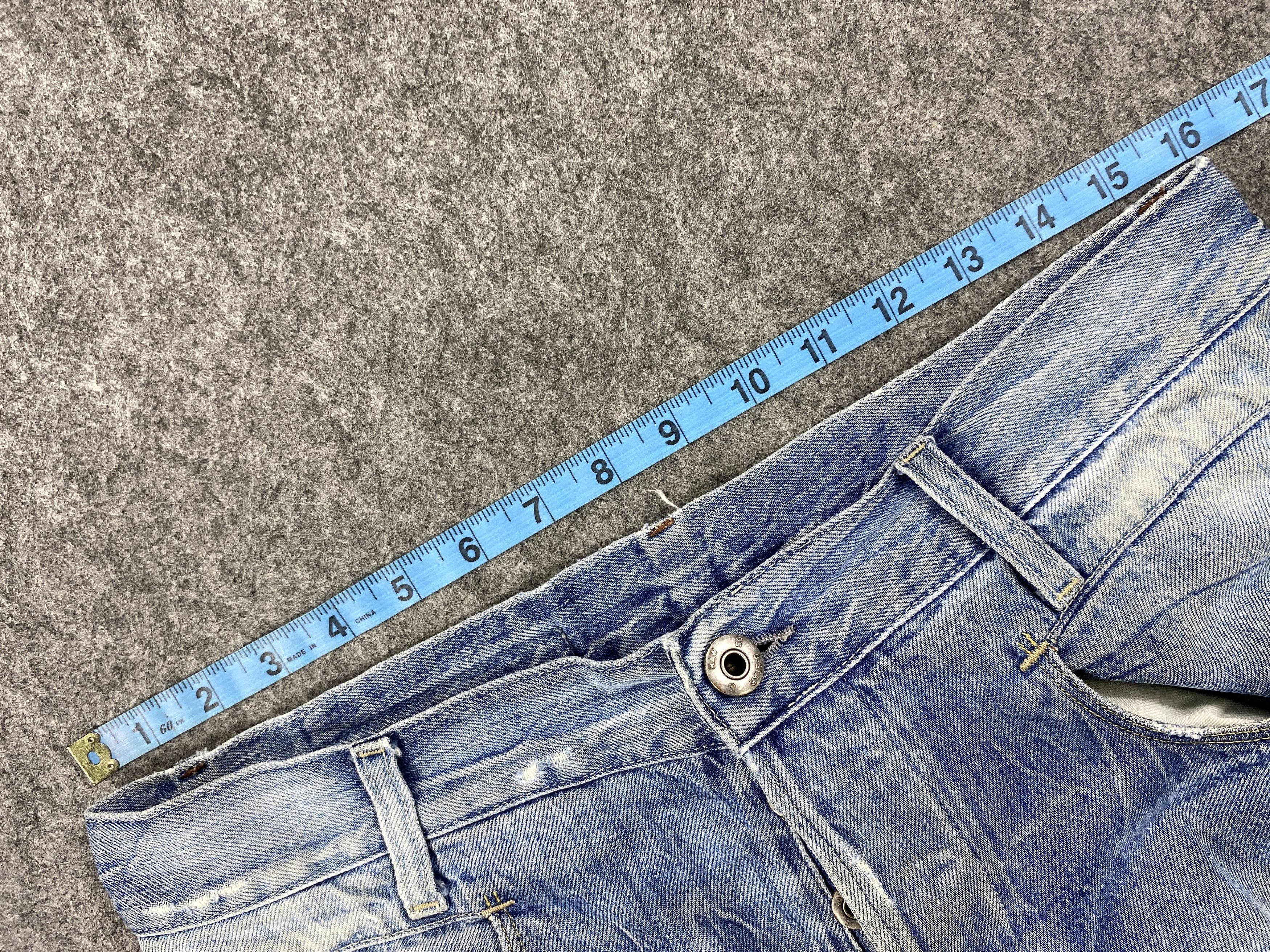 Japanese Brand Redline Light Wash G-Star Jeans 32x32.5 Denim -JN1339 Size US 32 / EU 48 - 5 Thumbnail