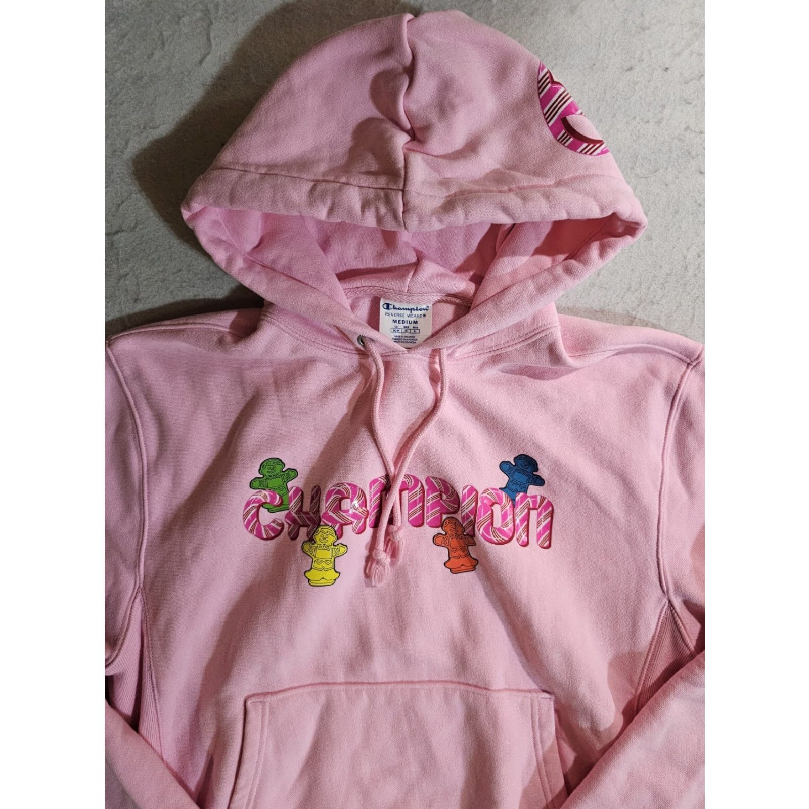 Champion Champion Reverse Weave Hooded Sweatshirt Candyland & Scrabble Hasbro Game Sz M Size US M / EU 48-50 / 2 - 6 Thumbnail