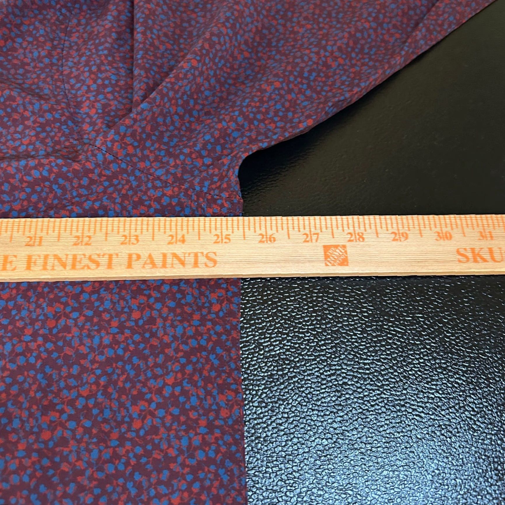 Perry Ellis Perry Ellis Button-Up Shirt Slim Fit Floral 2XLT Men Red Blue NWT Wrinkle Resistant Stretch Long Sleeve Casual Business Party/Cocktail Shirt Size US XXL / EU 58 / 5 - 7 Thumbnail