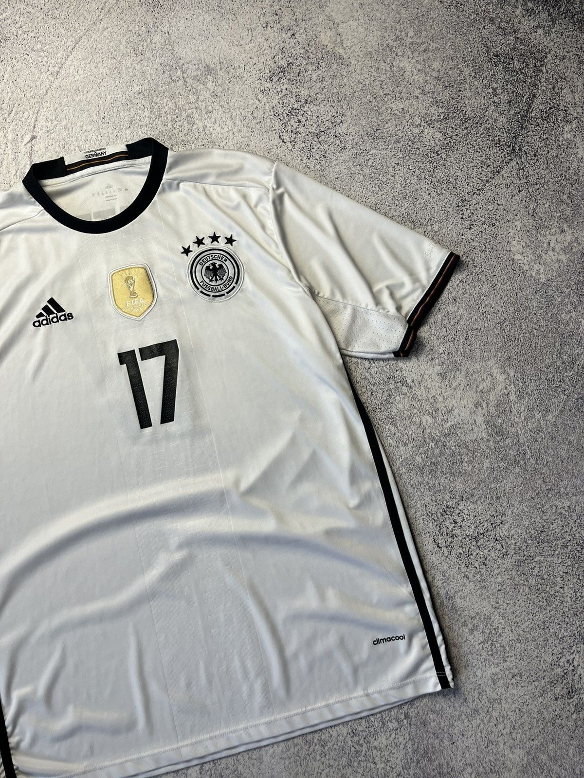 Adidas GERMANY 2016 2017 HOME BOATENG SOCCER JERSEY ADIDAS Size US XL / EU 56 / 4 - 7 Thumbnail