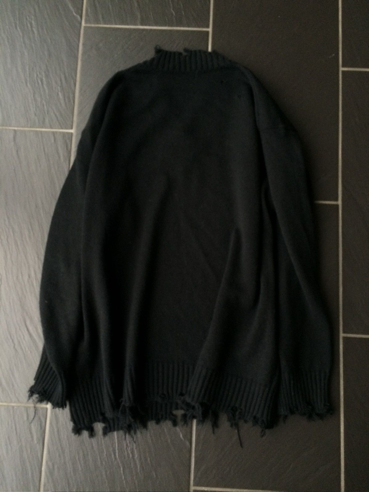Yohji Yamamoto Yohji Yamamoto S’yte Distressed Sweater Size US L / EU 52-54 / 3 - 6 Thumbnail