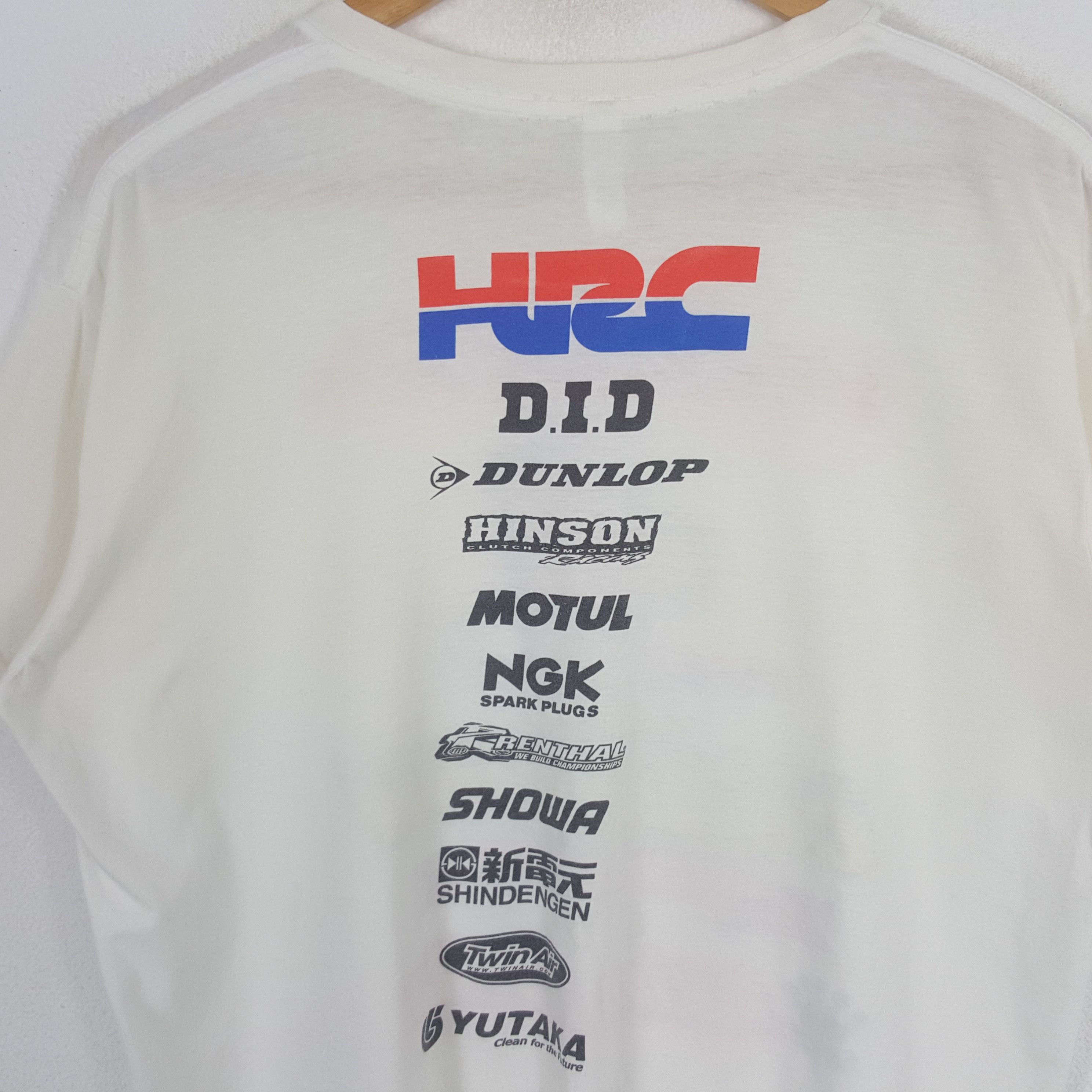 Honda Vintage Honda Champion Japanese Racing Tshirt C294N18 Size US L / EU 52-54 / 3 - 4 Thumbnail