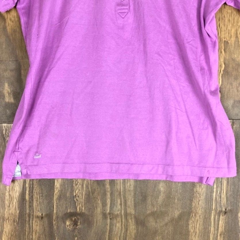 Peter Millar Peter Millar Womens Shirt Purple Crown Polo Short Sleeve Medium Casual Workwear Glance: Preppy, Athletic, Normcore Women’s Polo Size M / US 6-8 / IT 42-44 - 3 Thumbnail