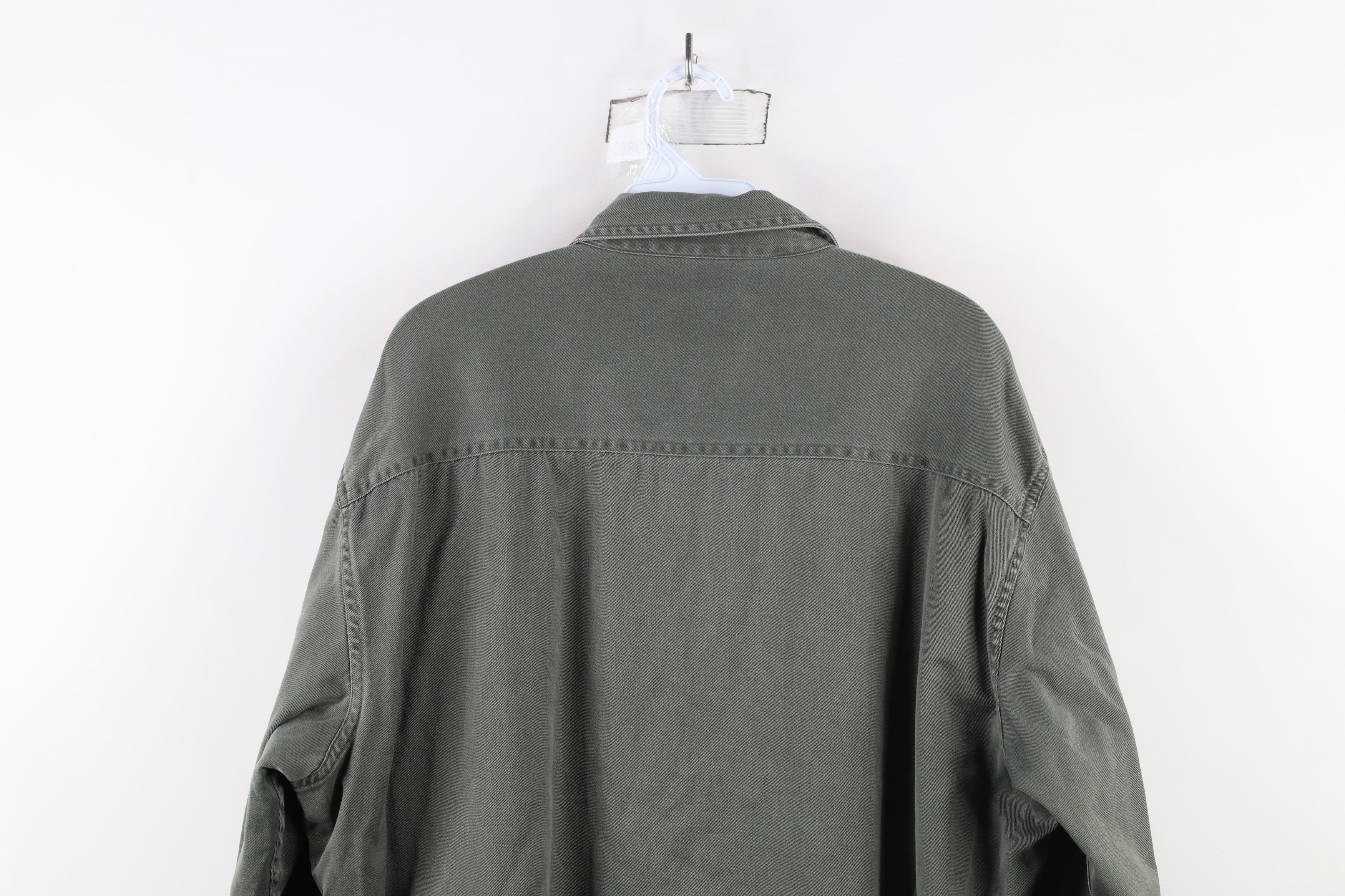 Cabelas × Vintage Vintage Cabelas Flannel Lined Button Shirt Jacket Jac Shirt Size US L / EU 52-54 / 3 - 10 Thumbnail