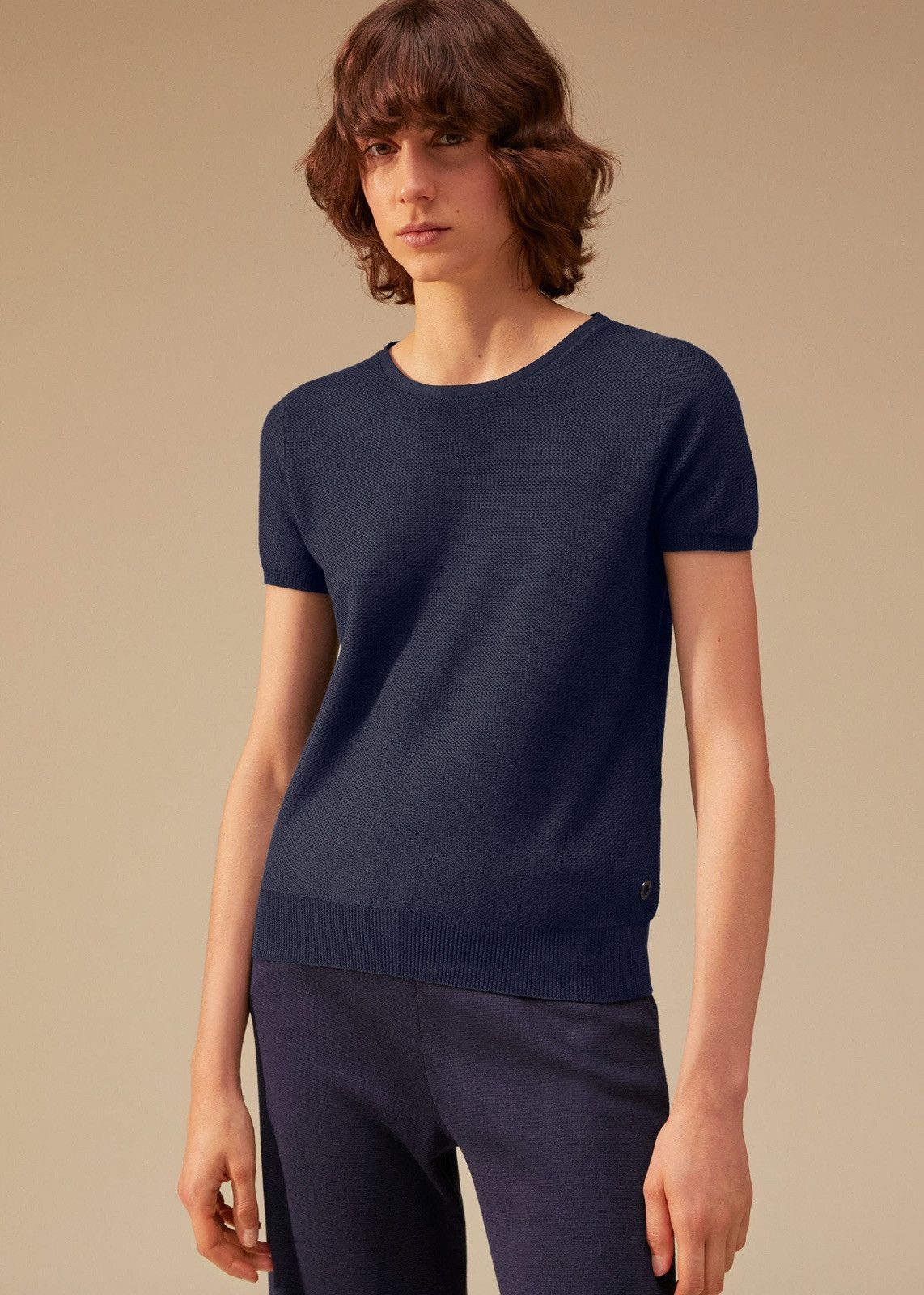 Loro Piana o1srvl11e0424 Sweater in Navy Blue Size L / US 10 / IT 46 - 2 Thumbnail
