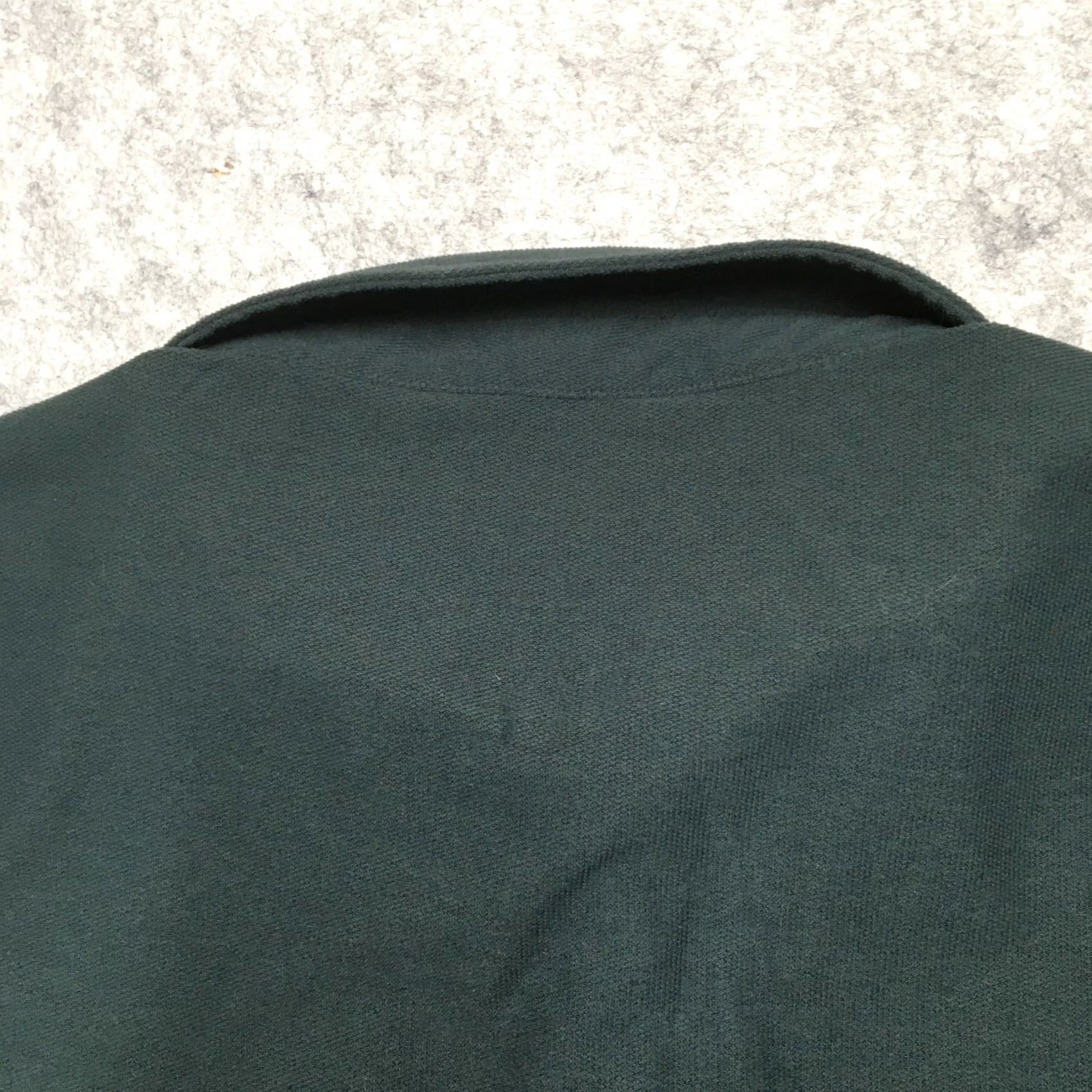 Vintage Piacenza Polo Shirt Mens XL Navy Blue Cotton Luxury Essentials Short Sleeve Collared Button Classic 1733 52/Contains Hole on Left Sleeve Vintage: No Size US XL / EU 56 / 4 - 7 Thumbnail