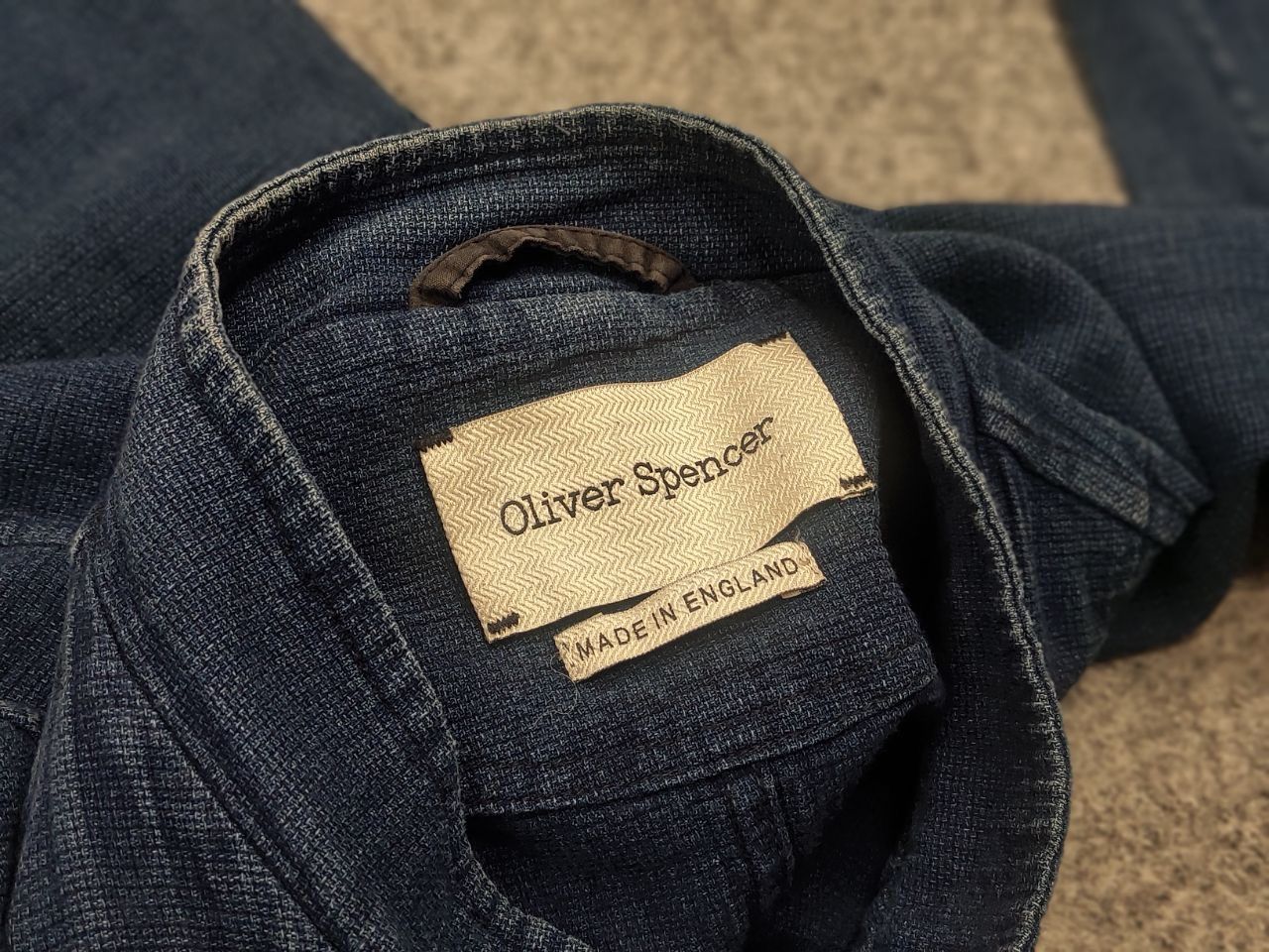 Oliver Spencer Oliver Spencer Design Cotton Faded Light overshirt Jacket Size US S / EU 44-46 / 1 - 13 Thumbnail