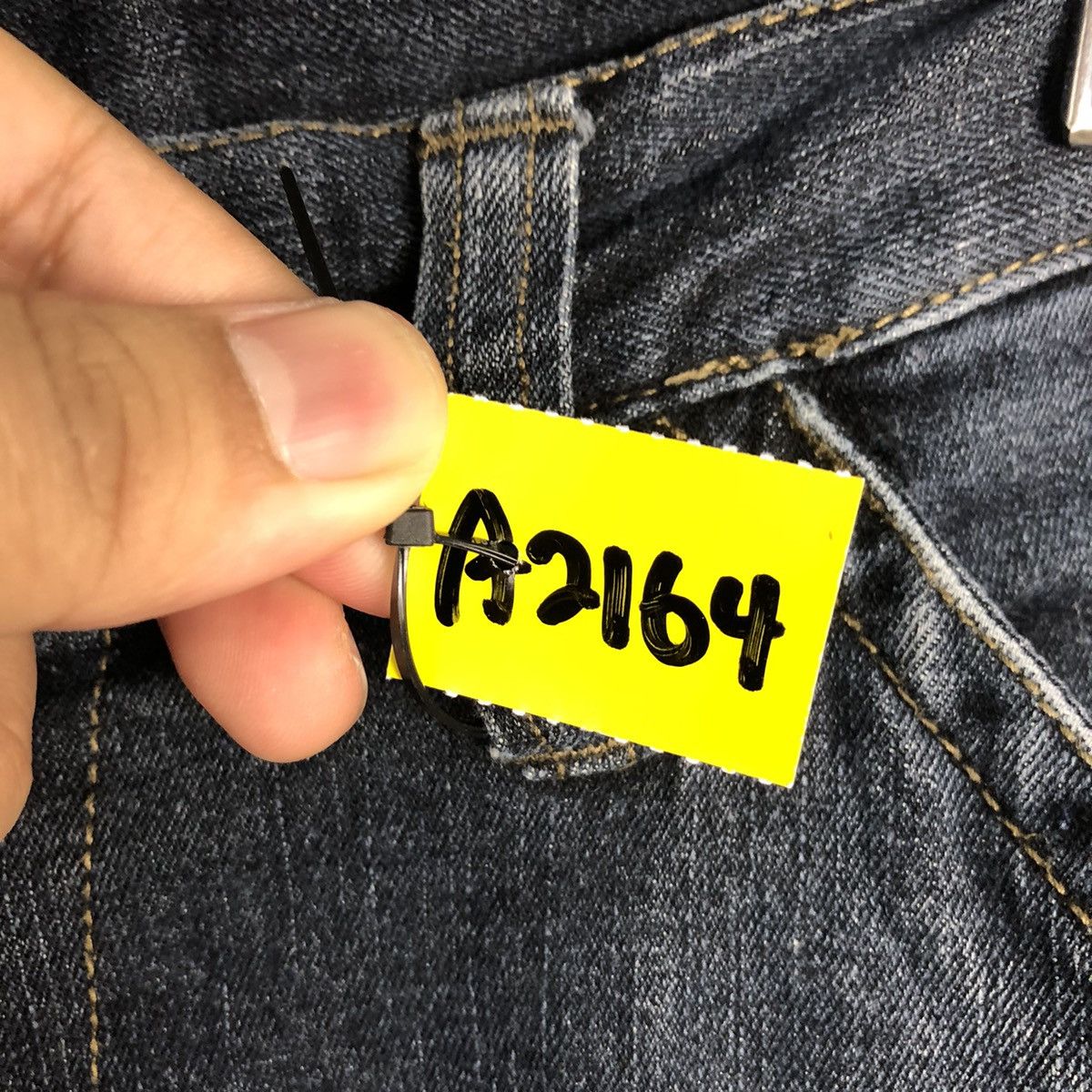 Japanese Brand Japanese Brand Blue utility worker Multipocket Pants #A2164 Size US 33 - 16 Thumbnail